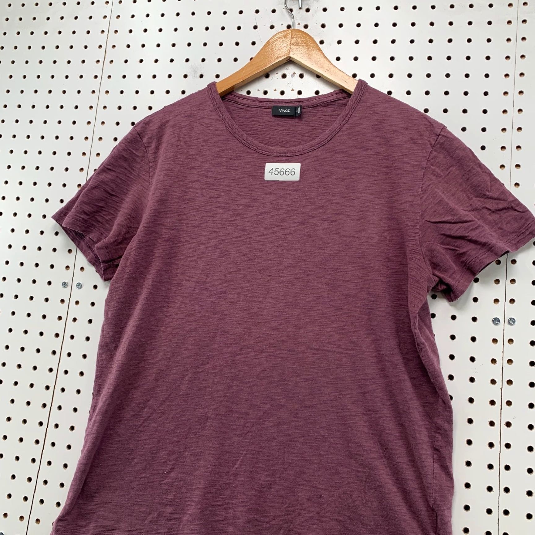 Vince Vince Shirt Mens Medium Purple Crewneck Preppy Business T Shirt Size US M / EU 48-50 / 2 - 2 Thumbnail