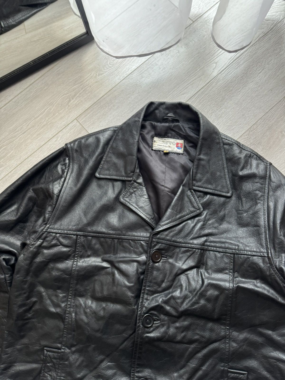 Vintage Vintage Leather Coat Jacket Size US M / EU 48-50 / 2 - 4 Thumbnail