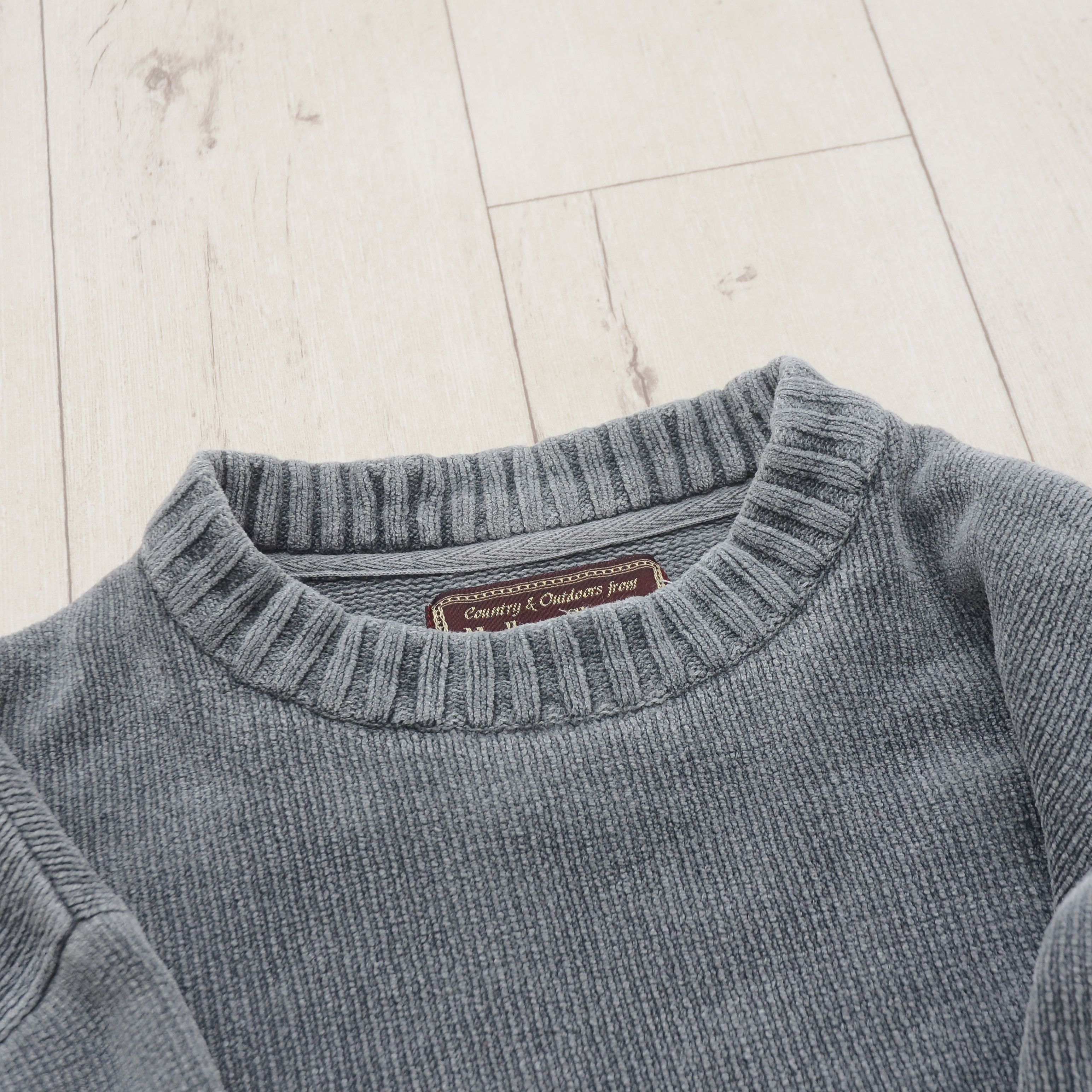 Marlboro Vintage Faded Marlboro Classic Velour Sweater Y2k Knited Size US L / EU 52-54 / 3 - 7 Thumbnail