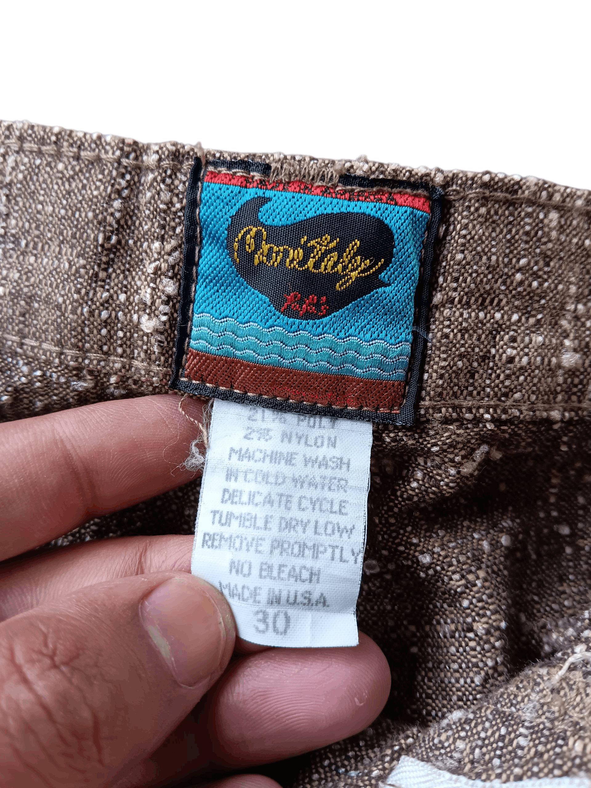 Japanese Brand Vintage monetaly papas brown pants Size US 30 / EU 46 - 11 Thumbnail