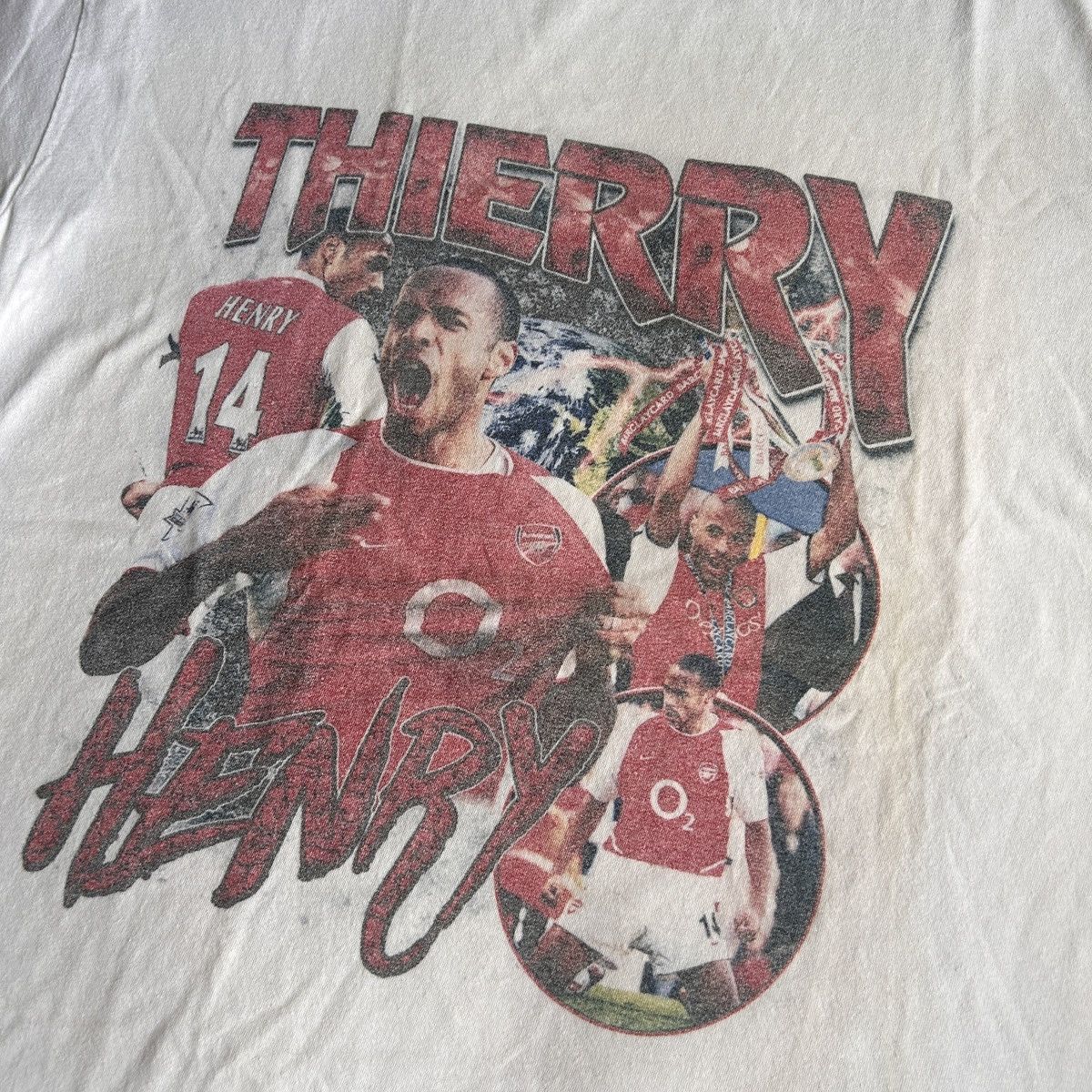 Vintage Thierry Henry Y2K Tee Size US XL / EU 56 / 4 - 2 Thumbnail