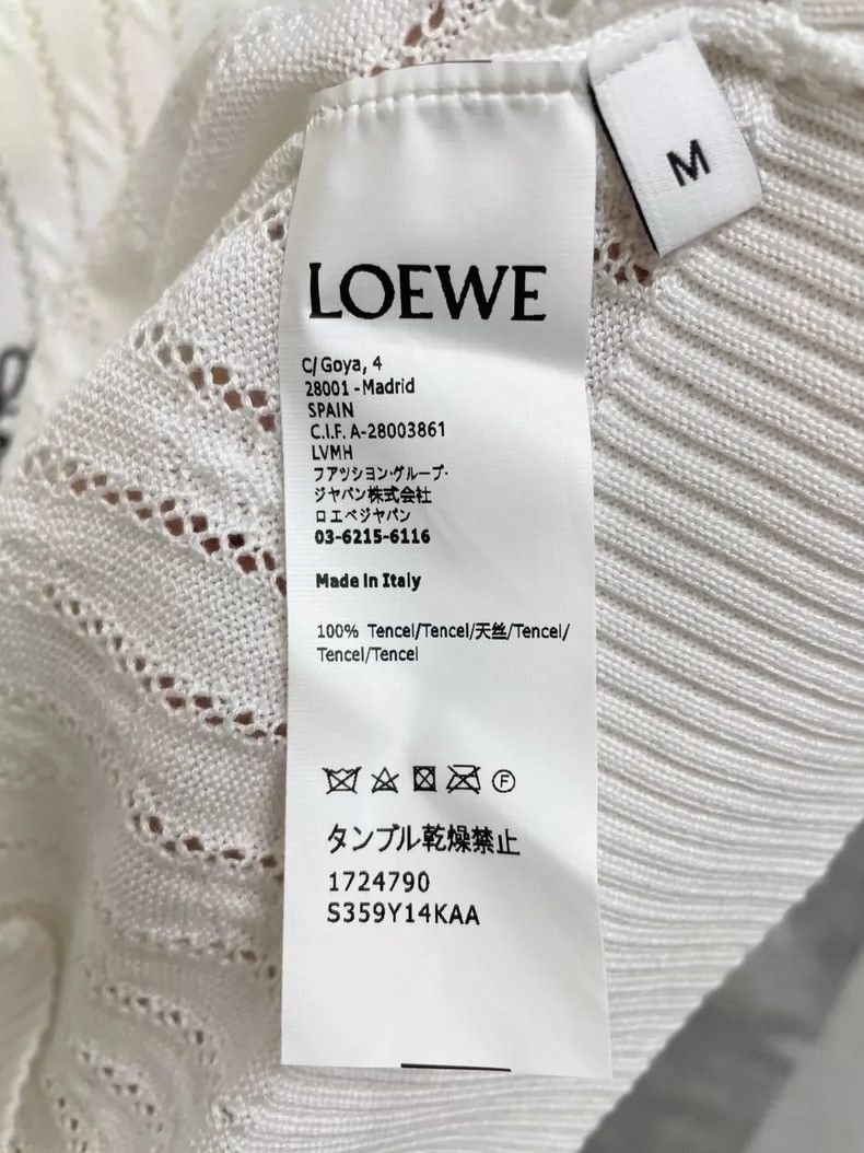 Loewe Loewe Wooden ear v-neck knit cardigan Size S / US 4 / IT 40 - 8 Thumbnail