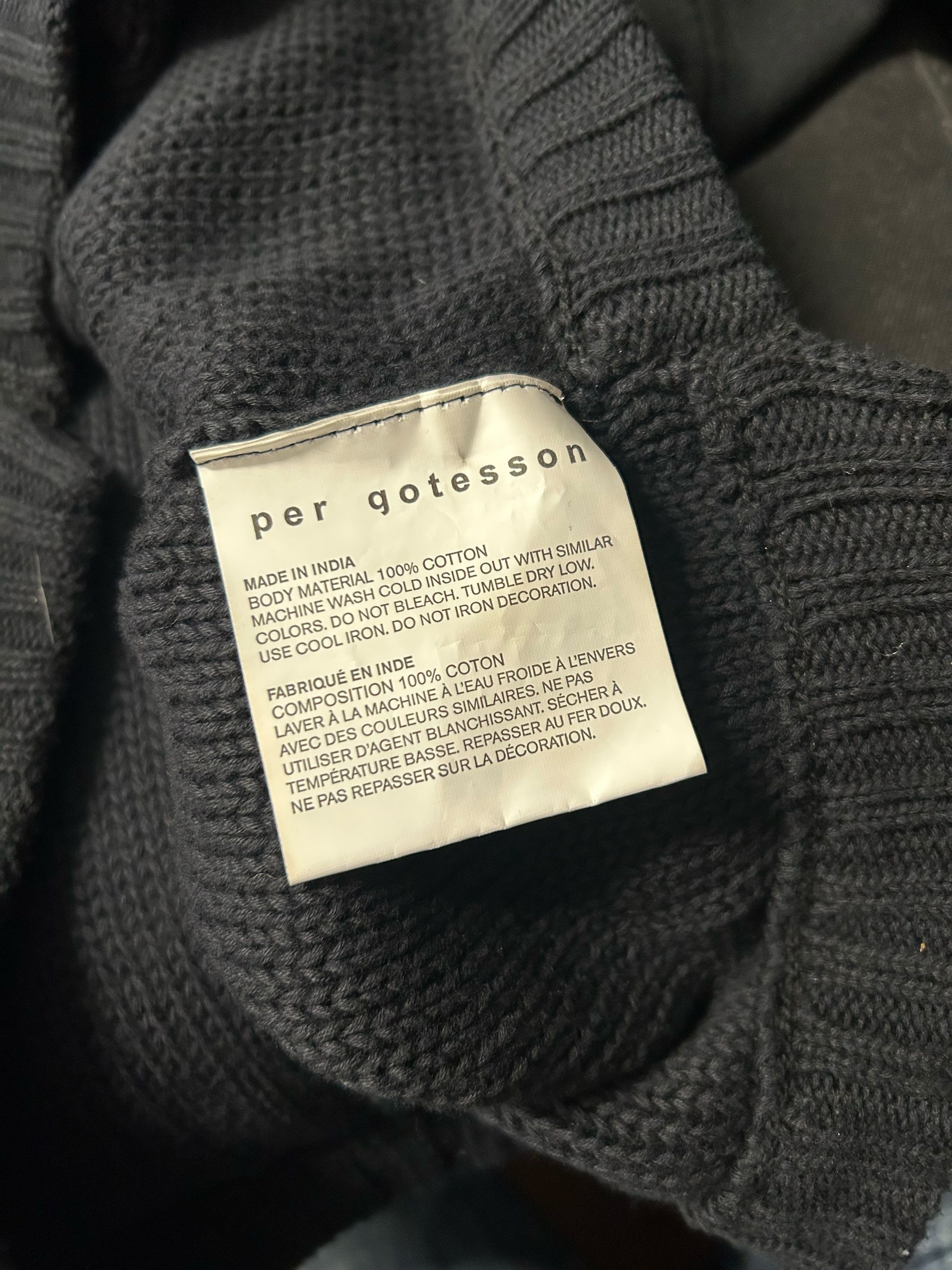 Per Gotesson Per Gotesson, SS21 Slash Knit Size US L / EU 52-54 / 3 - 7 Thumbnail