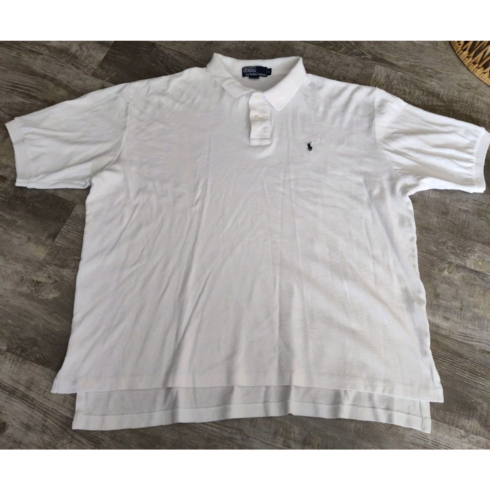 Ralph Lauren Vintage Ralph Lauren Polo Shirt Men XL White 80s 90s Retro Designer Short Sleeve Size US XL / EU 56 / 4 - 2 Thumbnail