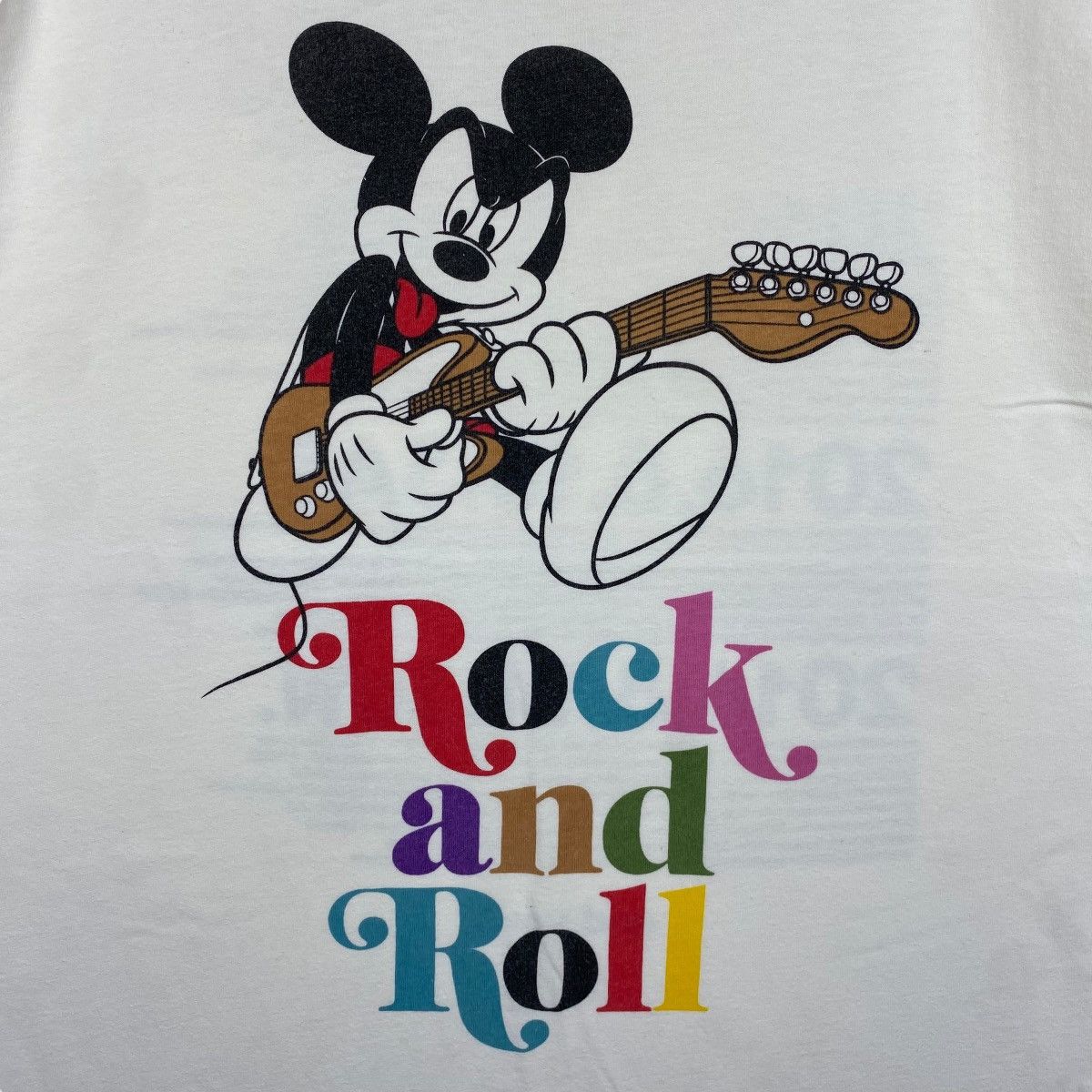 Japanese Brand Japanese Brand ROCKIN'ON Mickey Mouse Rock And Roll Tee Size US L / EU 52-54 / 3 - 2 Thumbnail