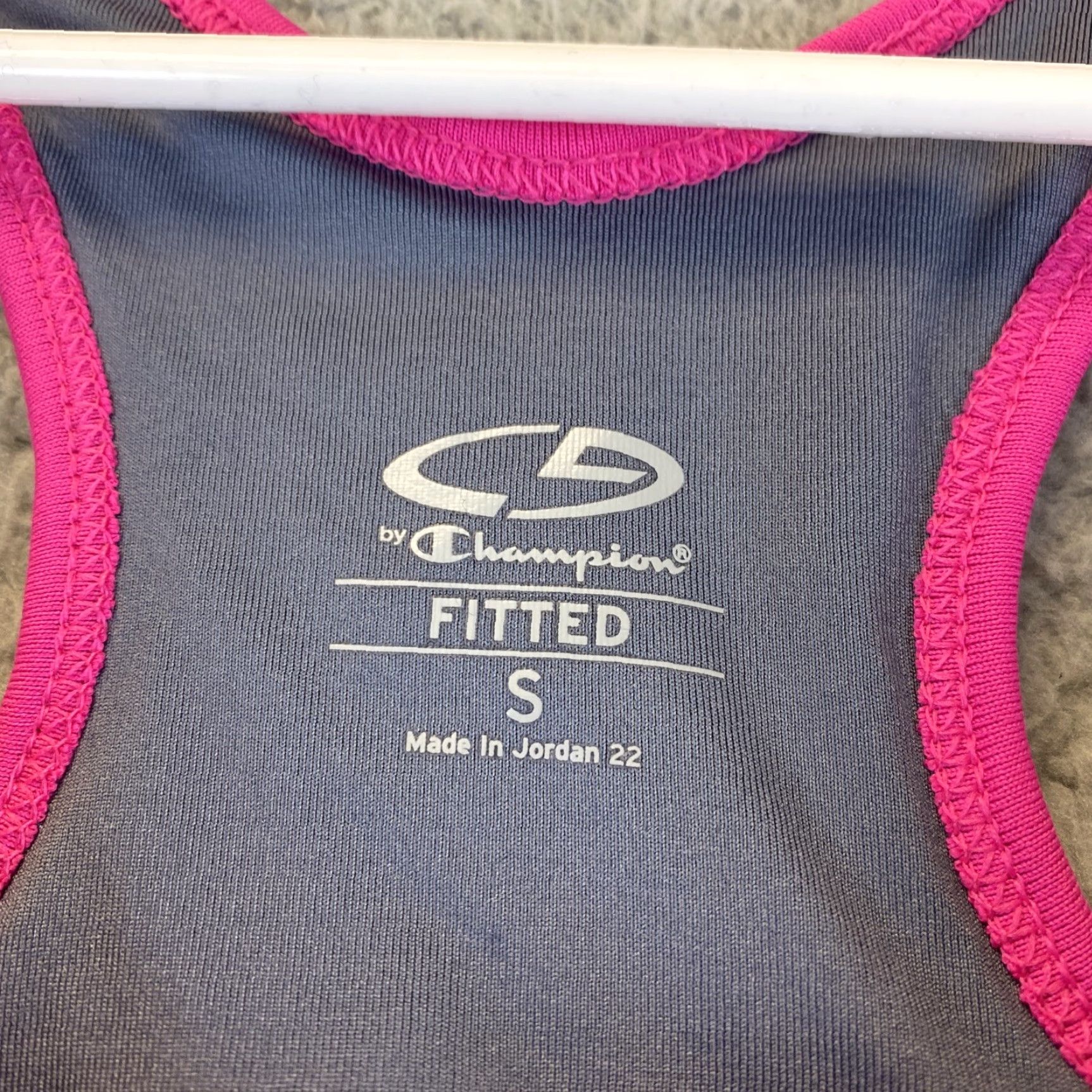 Champion CHAMPION Women´s Bright Pink DUO DRY Athletic Tank Top Sz S / 71-24 Size S / US 4 / IT 40 - 3 Thumbnail