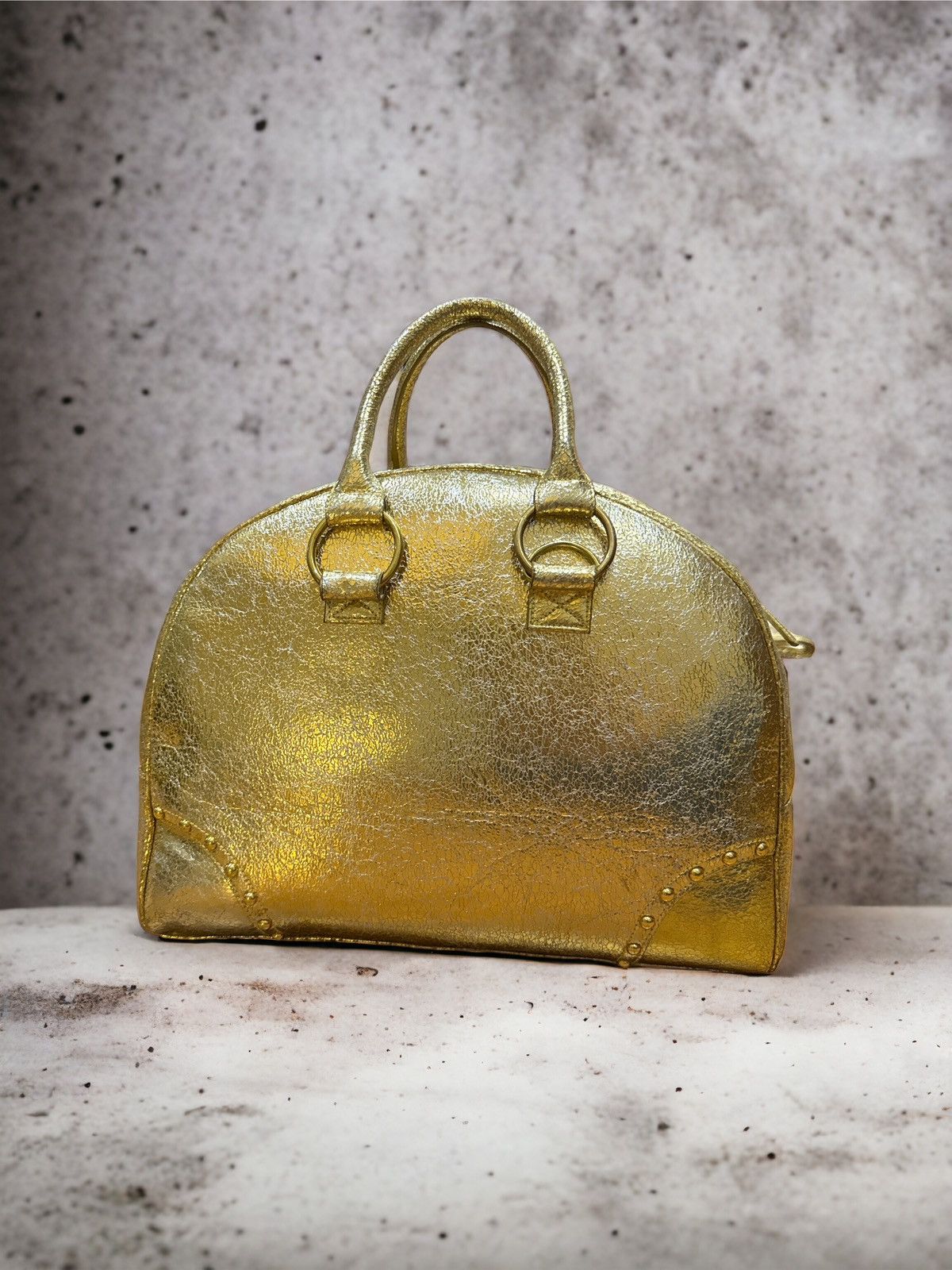 Cadillac VINTAGE FLAKES CRISP GOLD CADILLAC DUFFLE BAG Size ONE SIZE - 4 Thumbnail