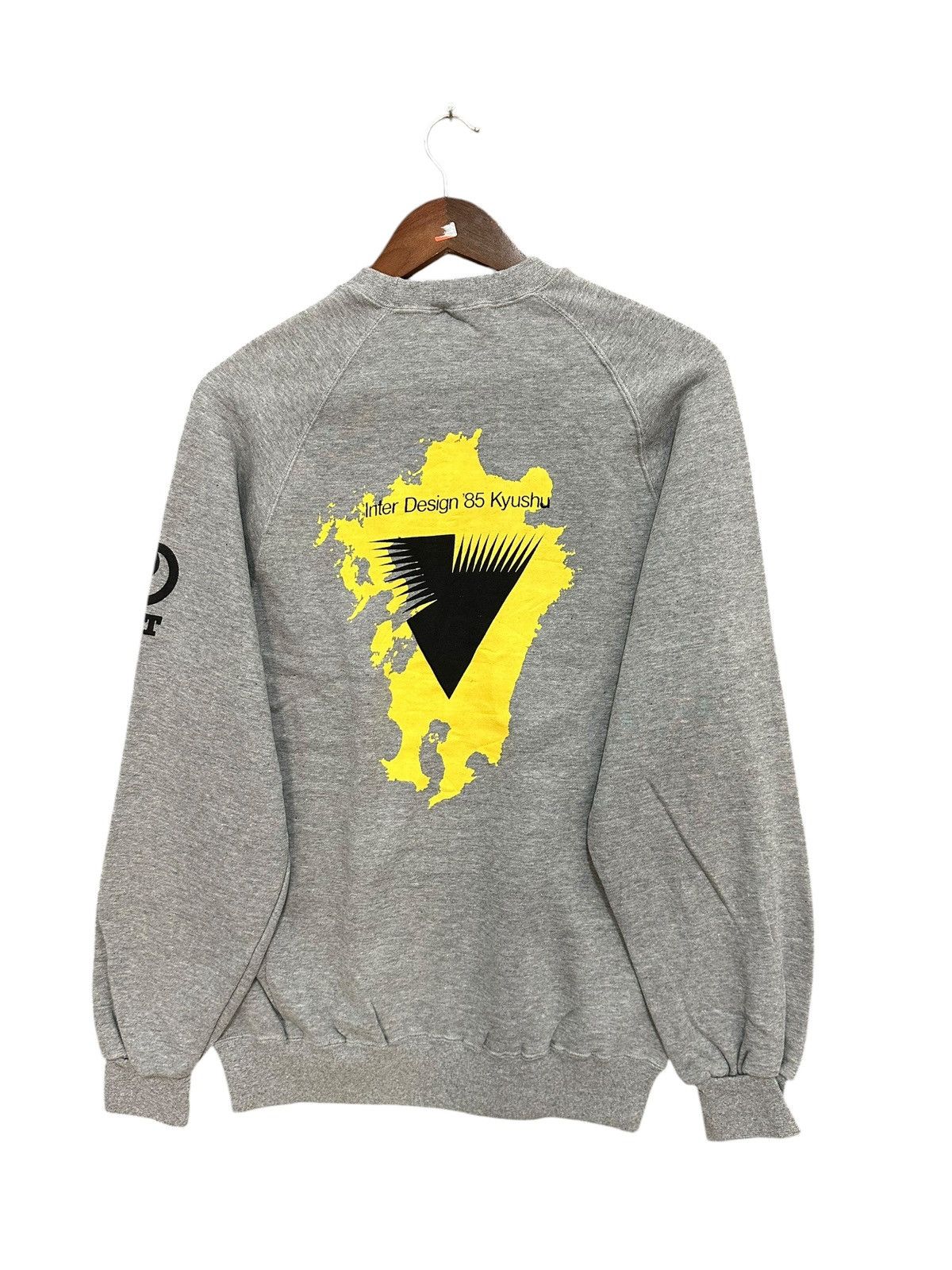 Japanese Brand Vintage Nippon Inter Design 85’ Kyushu NTT Sweatshirt Size US M / EU 48-50 / 2 - 2 Thumbnail