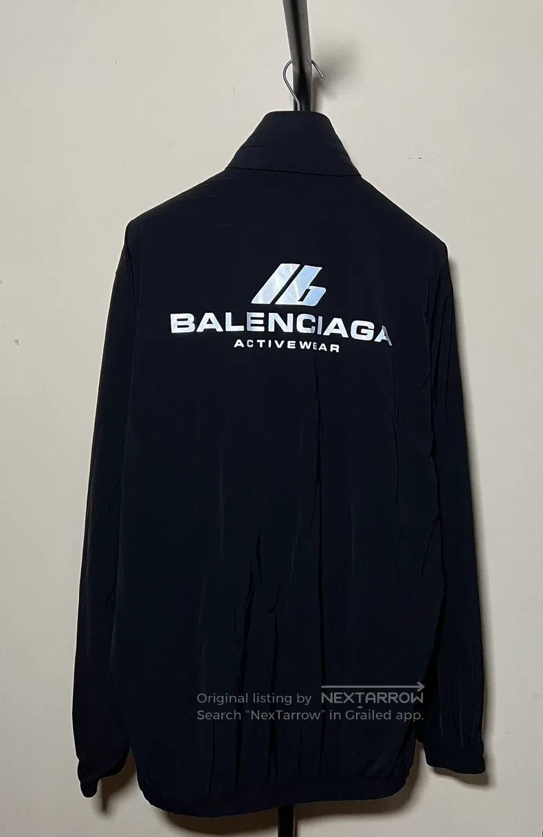 Balenciaga Balenciaga Reflective Waterproof Letter Logo Printed Windb Size US S / EU 44-46 / 1 - 2 Thumbnail