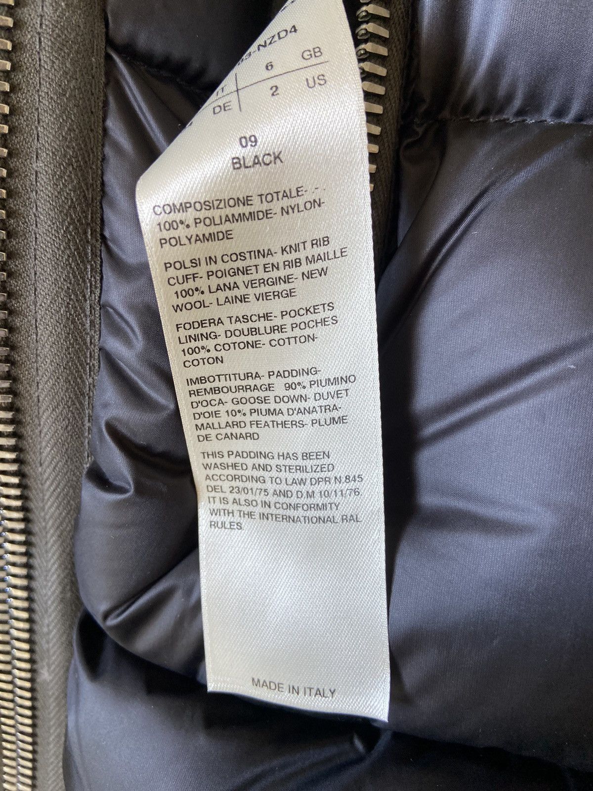 Rick Owens NEW | FW22 STROBE RUNWAY GIMP PUFFER DOWN JACKET SIZE 38 Size US XS / EU 42 / 0 - 19 Thumbnail