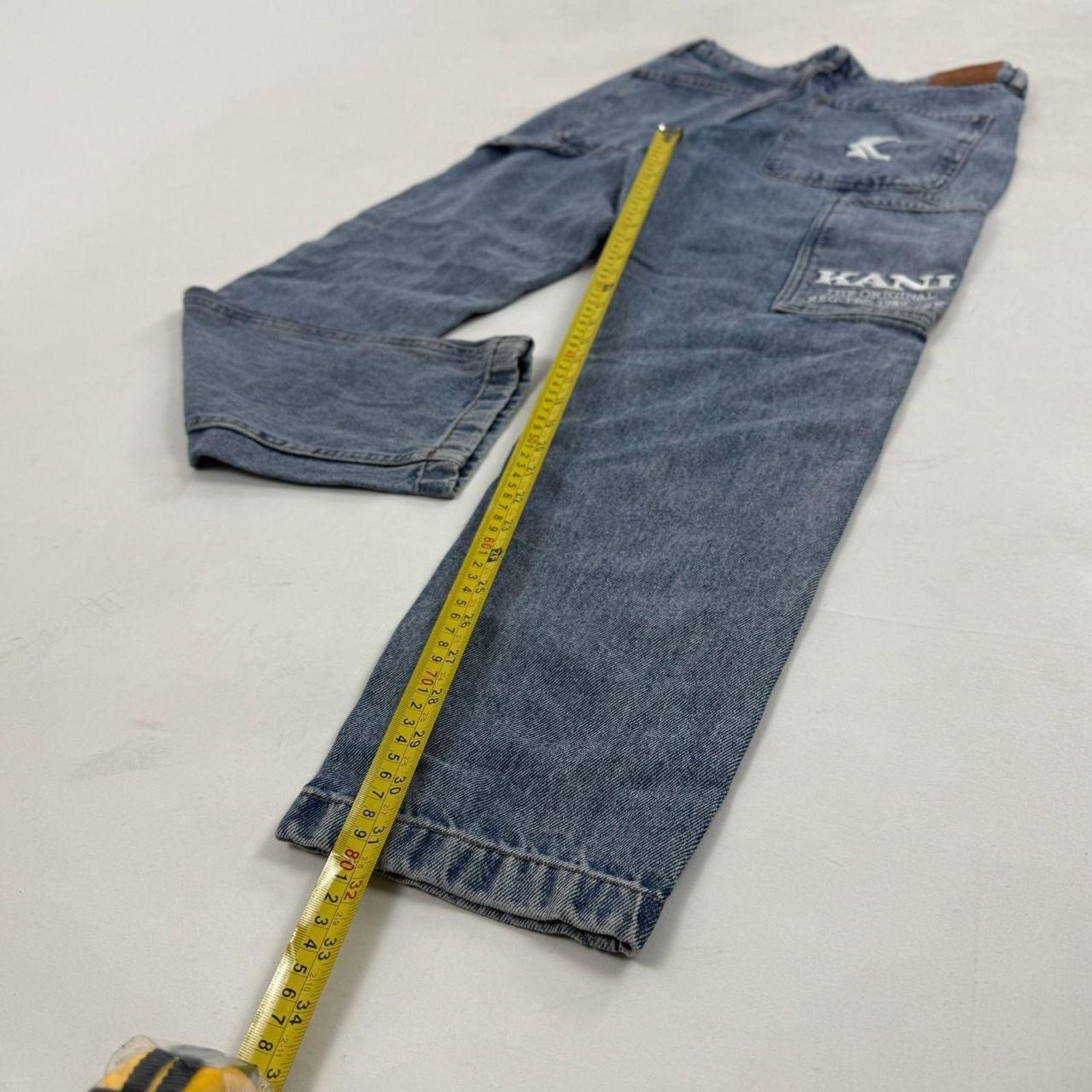 JNCO × Karl Kani × Vintage Vintage y2k rare grunge baggy wide leg faded archive jeans Size US 32 / EU 48 - 3 Thumbnail