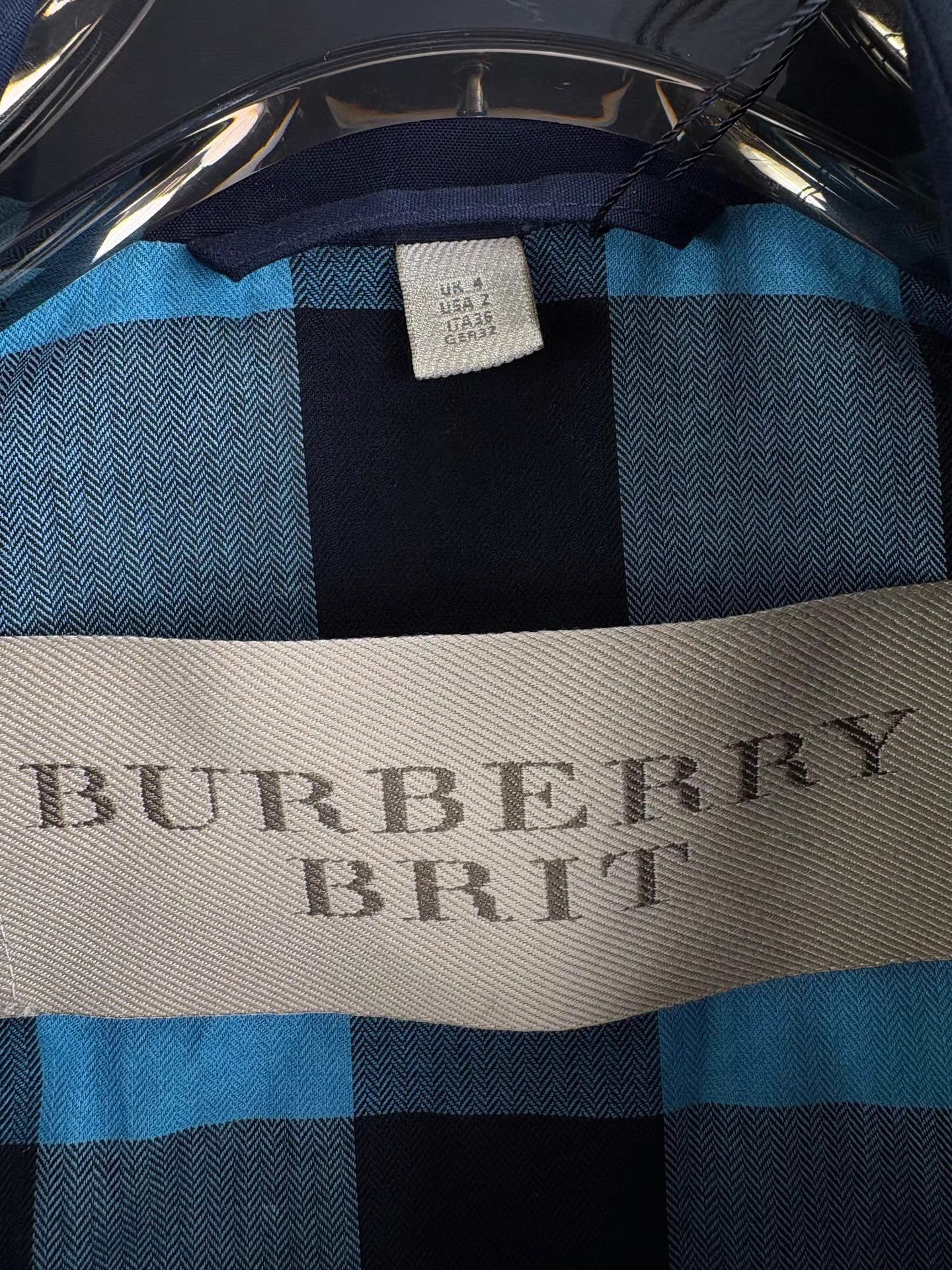 Burberry BURBERRY Trench Coat with Check Lining Size US XL / EU 56 / 4 - 5 Thumbnail