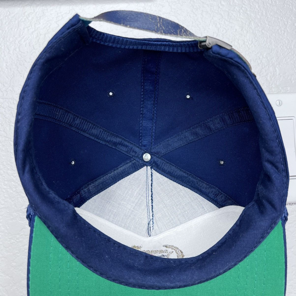 Cadillac Vintage 80s Cadillac Yupoong Rope Embroidered Strapback Hat Size ONE SIZE - 10 Thumbnail