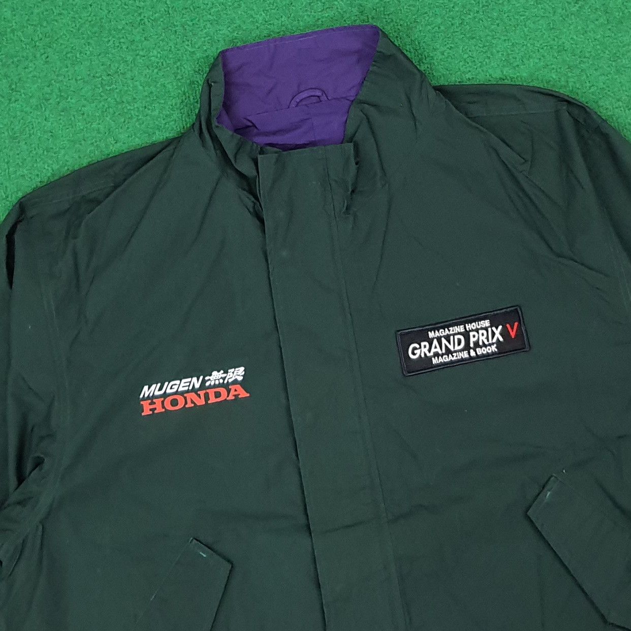 Japanese Brand Vintage Mugen HONDA Motorsports Custom Logo Jacket C277N15 Size US XL / EU 56 / 4 - 4 Thumbnail