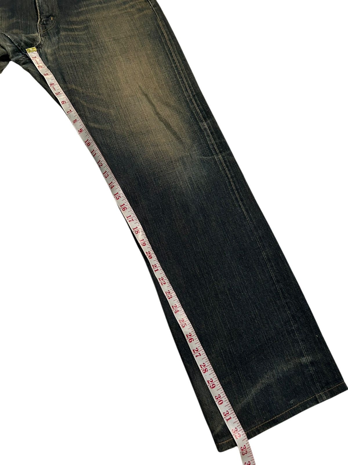 Japanese Brand × Kapital × Vintage Edwin Selvedge Rusty Vintage Japanese Denim Jeans Size US 35 - 17 Thumbnail