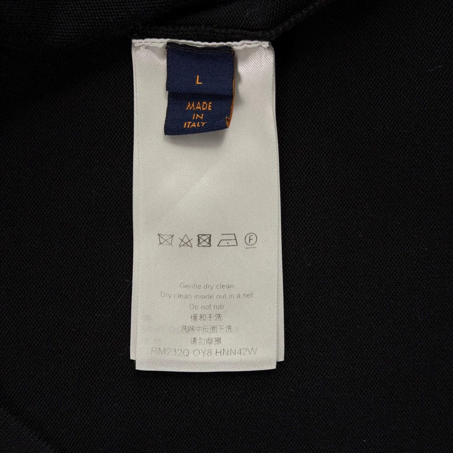 Louis Vuitton LV Embroidered Logo Black Short-Sleeve L 99 New Size US L / EU 52-54 / 3 - 4 Thumbnail
