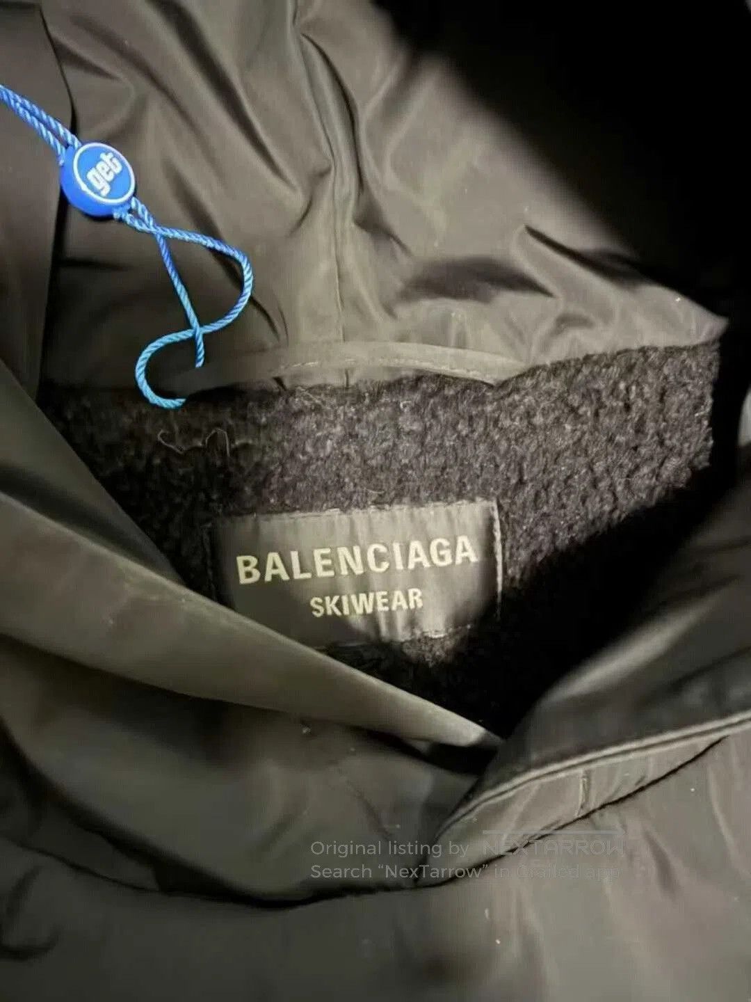 Balenciaga balenciaga ski black hooded jacket. Size US XS / EU 42 / 0 - 3 Thumbnail