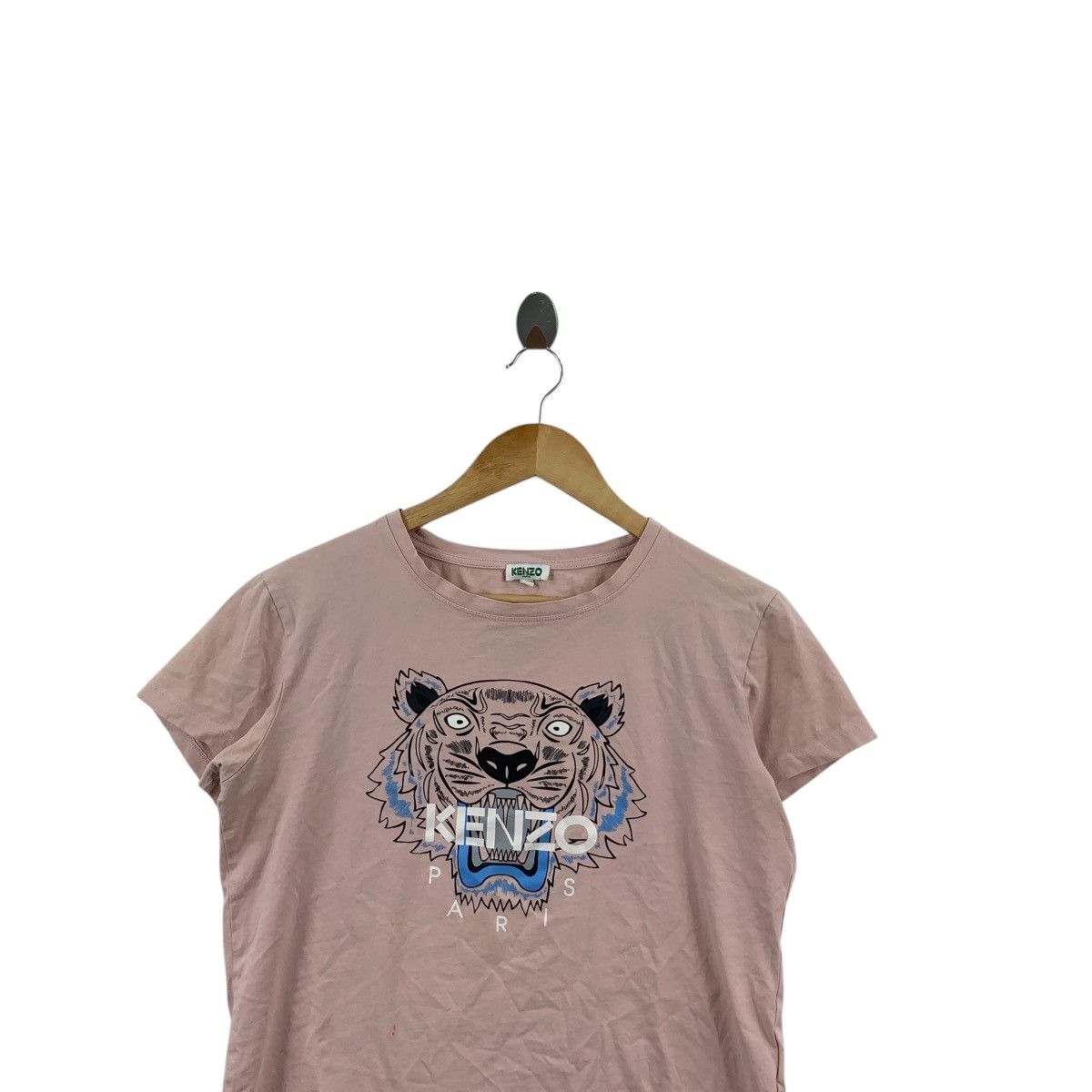 Kenzo KENZO PARIS Tiger Roar Cropped Top Tee Shirt Top Size S / US 4 / IT 40 - 2 Thumbnail