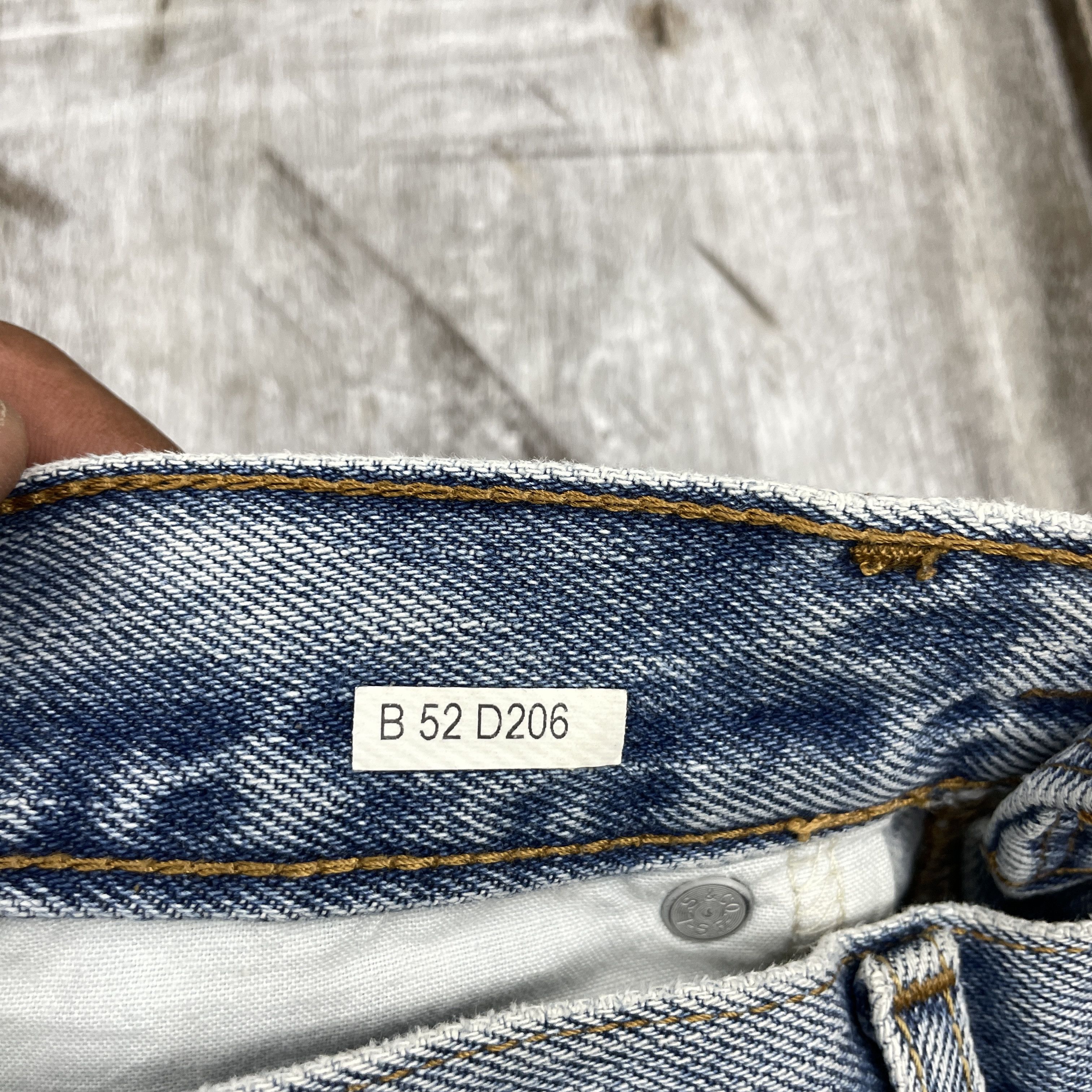 Levi's × Vintage Vintage Levi's Distressed Slim Fit Jeans - WC316 Size US 29 - 7 Thumbnail