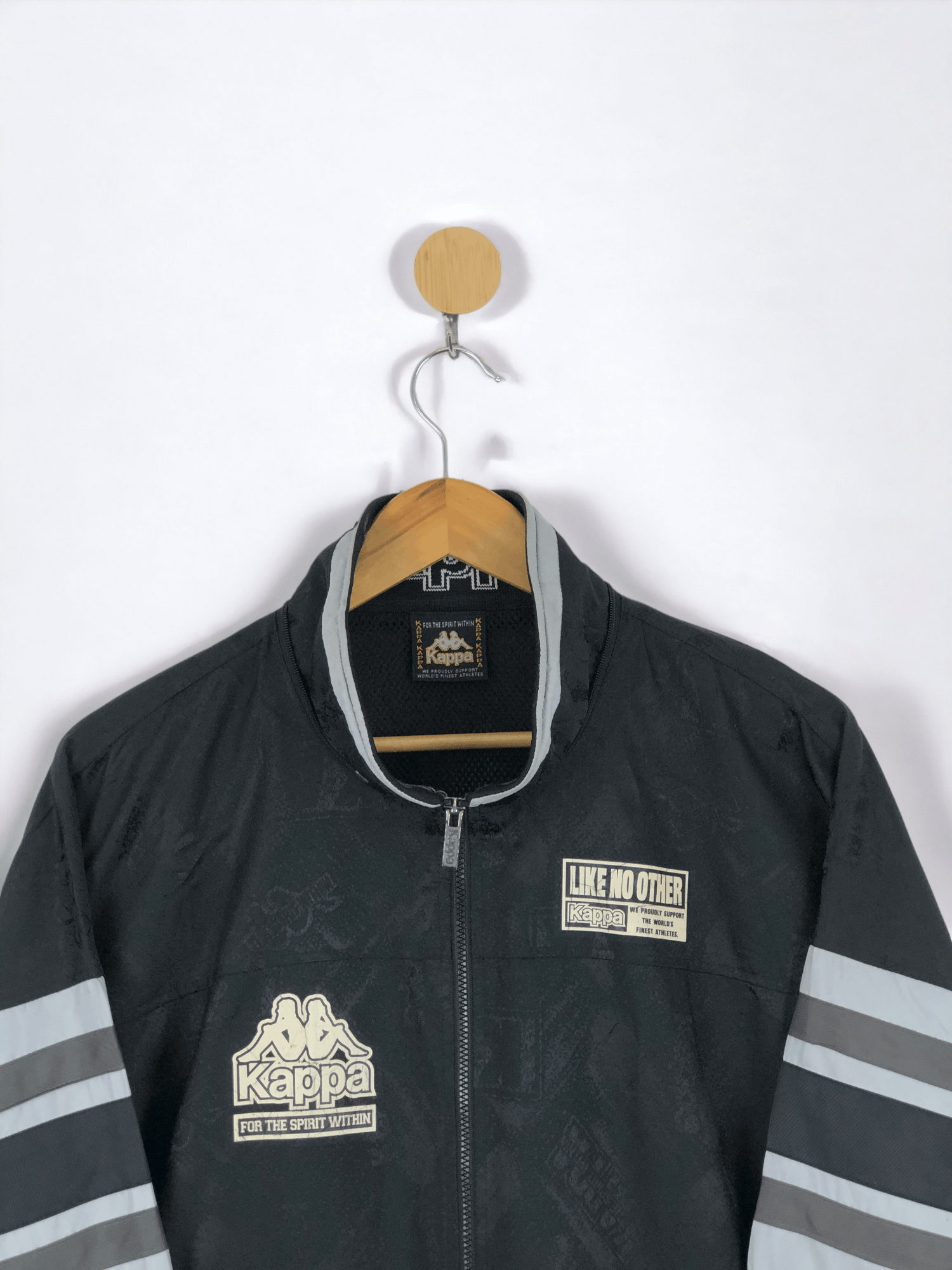 Kappa 90s Vintage Kappa Back Logo Light Jacket JA0021 Size US XXL / EU 58 / 5 - 4 Thumbnail