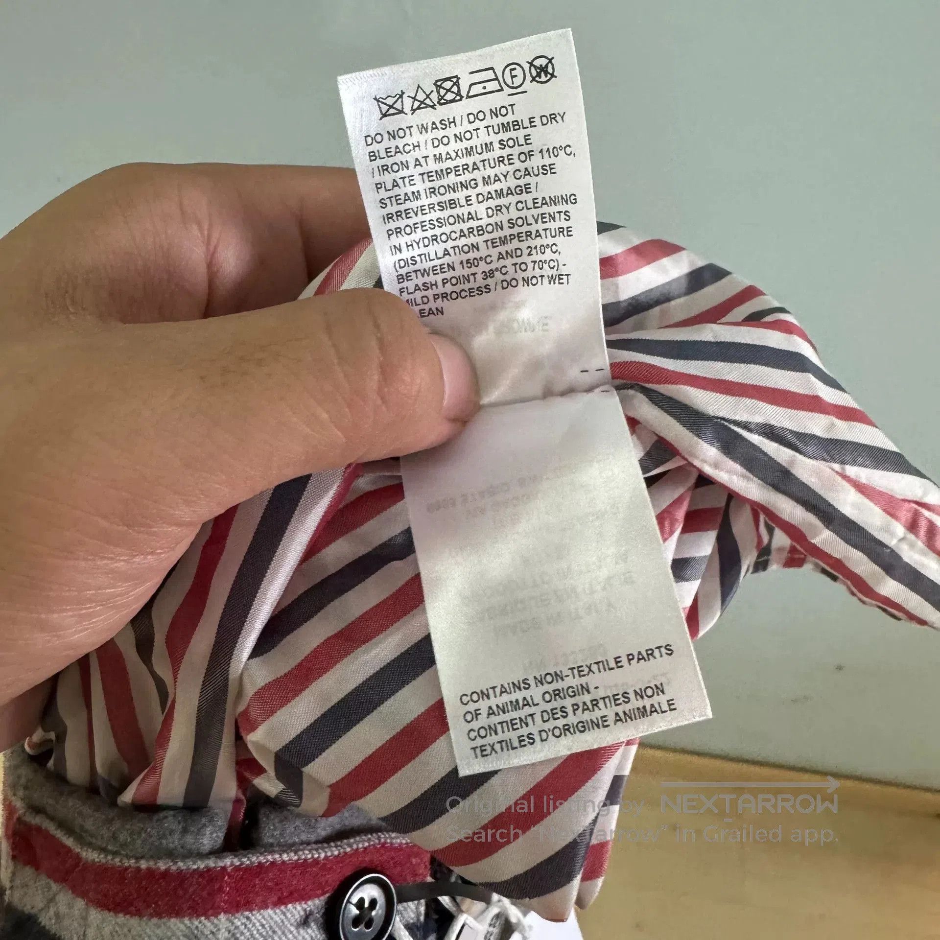 Thom Browne Thom Browne Gray Pleated Mini Skirt. Size 39" - 5 Thumbnail