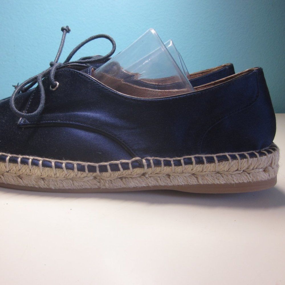 Tabitha Simmons Tabitha Simmons Blue Satin Espadrilles 38 7.5 Size US 7.5 / IT 37.5 - 13 Thumbnail