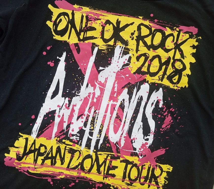 Japanese Brand One Ok Rock 2018 Tour 🎸 Tshirt Band Japan 🎌 Size US L / EU 52-54 / 3 - 1 Thumbnail