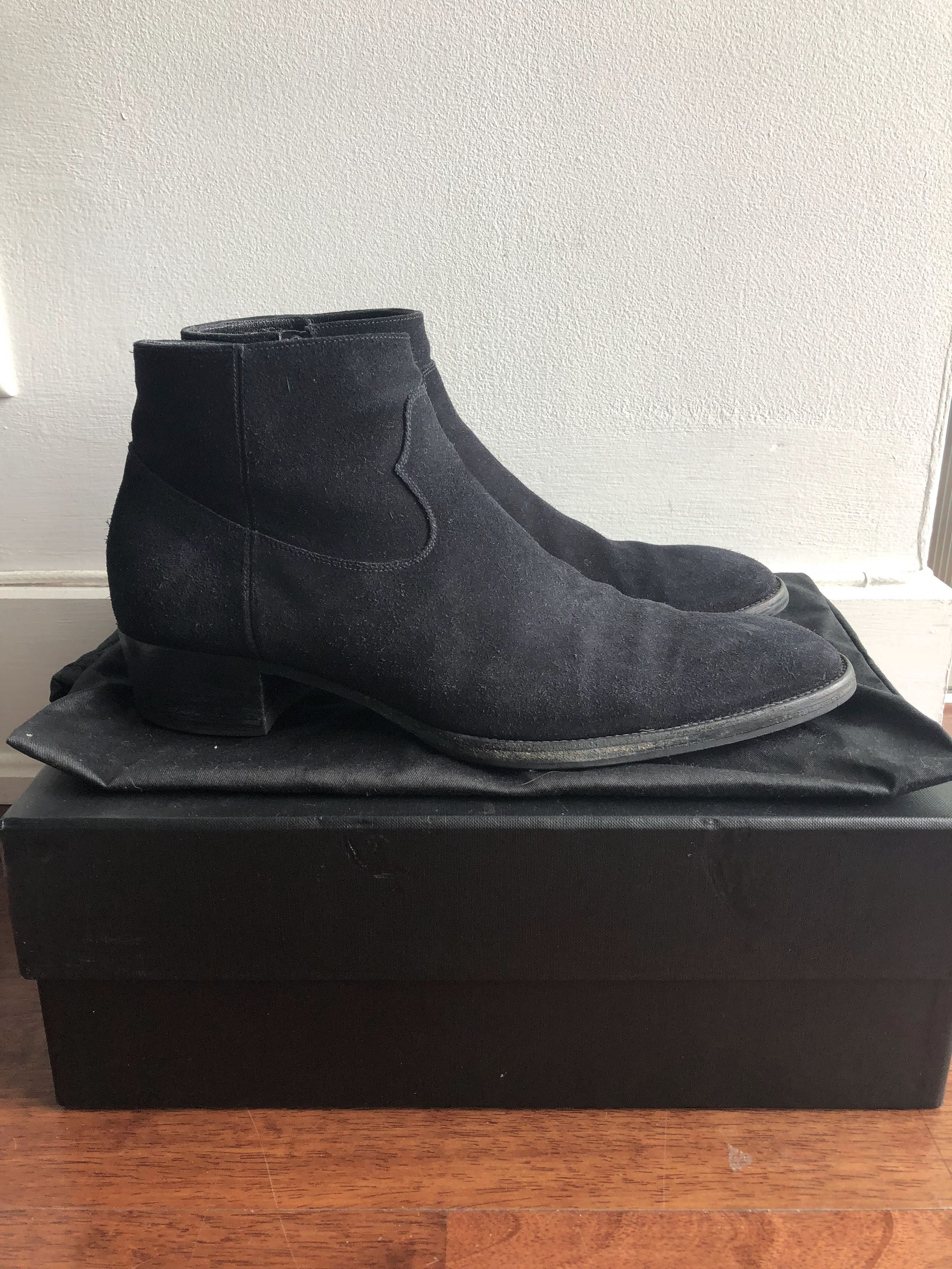 Hedi Slimane × Saint Laurent Paris Saint Laurent Paris (Hedi Slimane Era) Wyatt 40 Boot 2014 Size US 10.5 / EU 43-44 - 2 Thumbnail