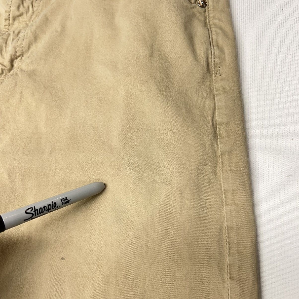 AG Adriano Goldschmied AG Adriano Goldschmied Pants Khaki Everett Slim Straight Size US 36 / EU 52 - 6 Thumbnail