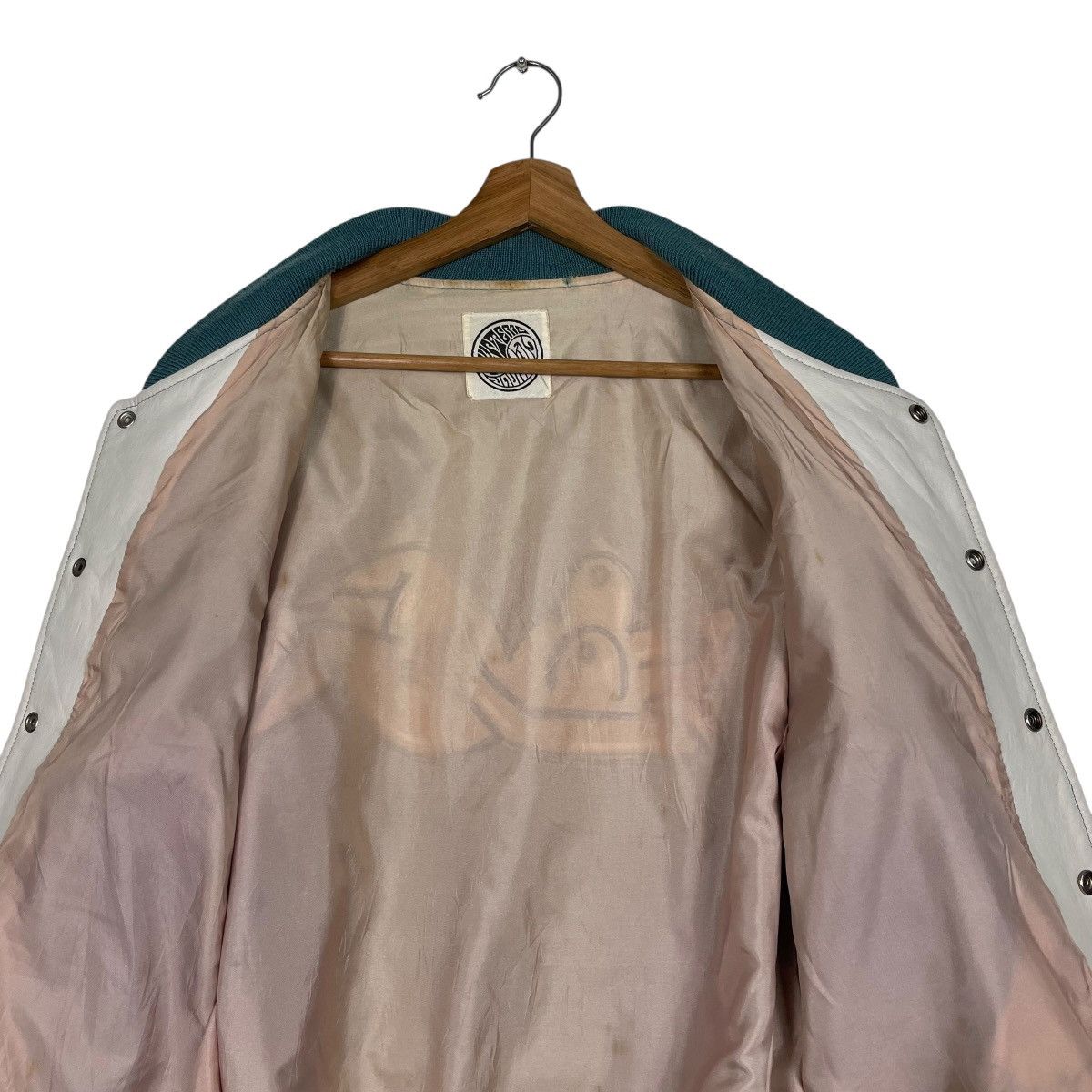 Hysteric Glamour Vtg Hysteric Glamour Leather Varsity Jacket Size US M / EU 48-50 / 2 - 12 Thumbnail