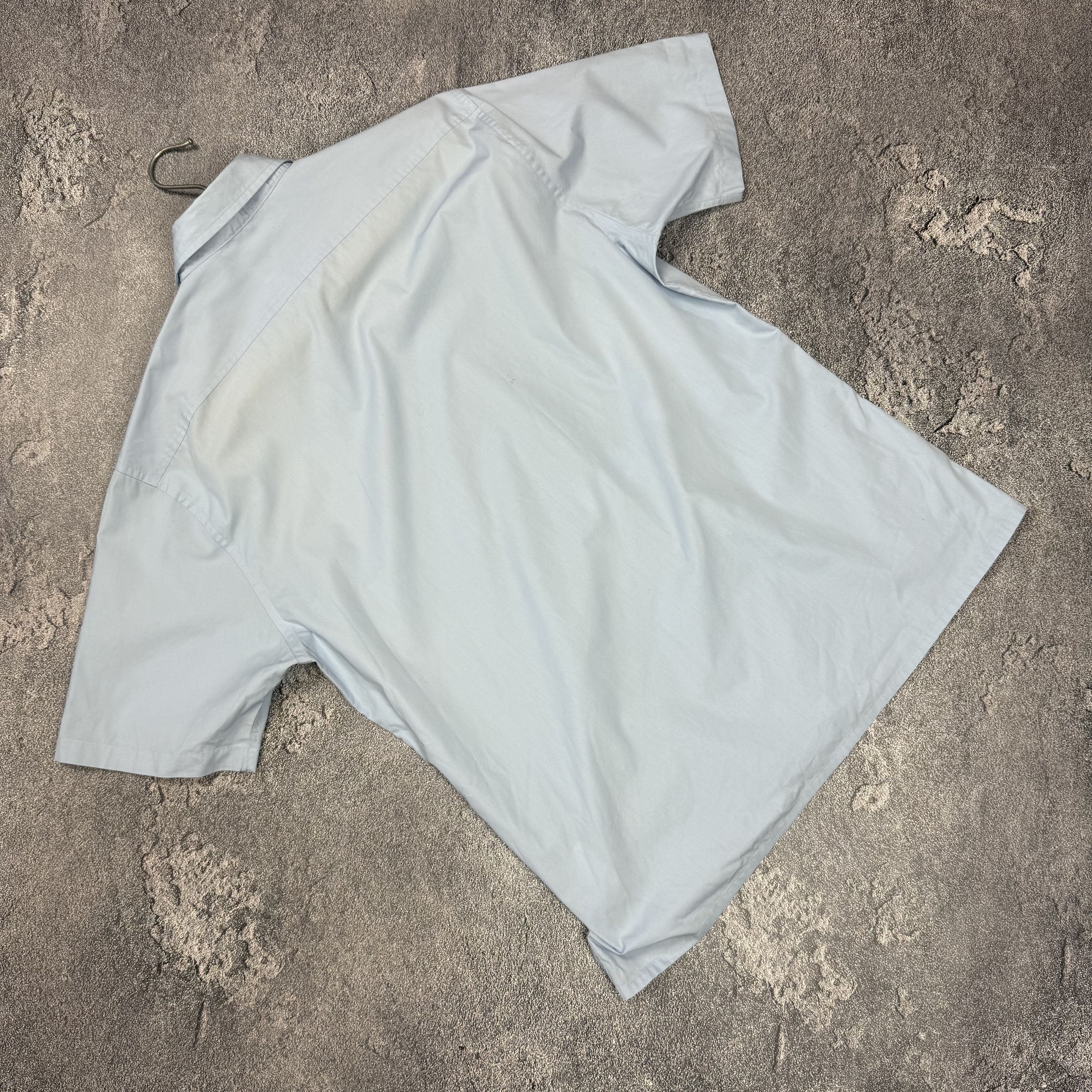 Yves Saint Laurent Vintage Yves Saint Laurent YSL Short Sleeve Button Up Shirt Size US L / EU 52-54 / 3 - 7 Thumbnail