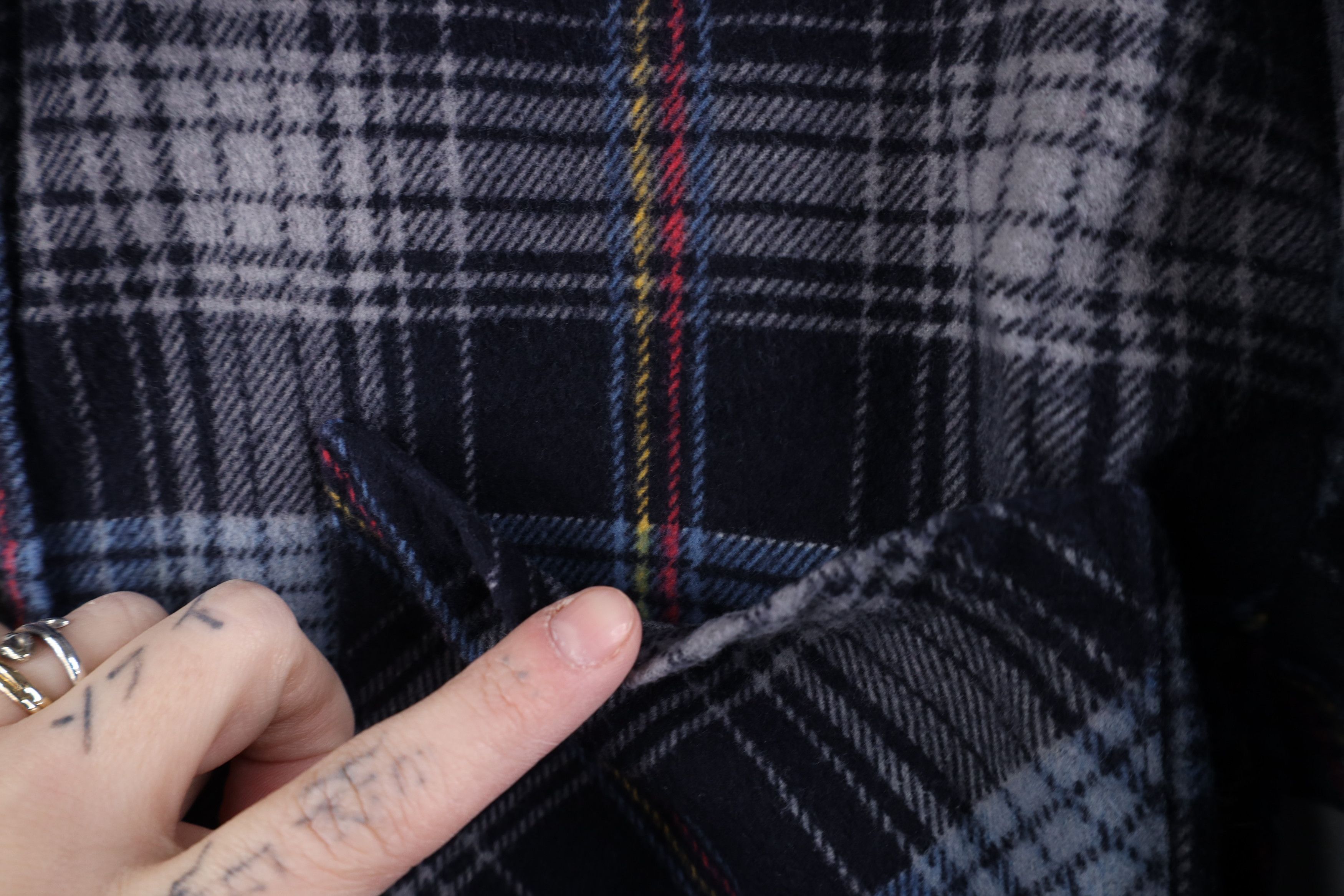 Vintage Vintage 90s Streetwear Collared Button Shirt Rainbow Plaid Size US S / EU 44-46 / 1 - 5 Thumbnail