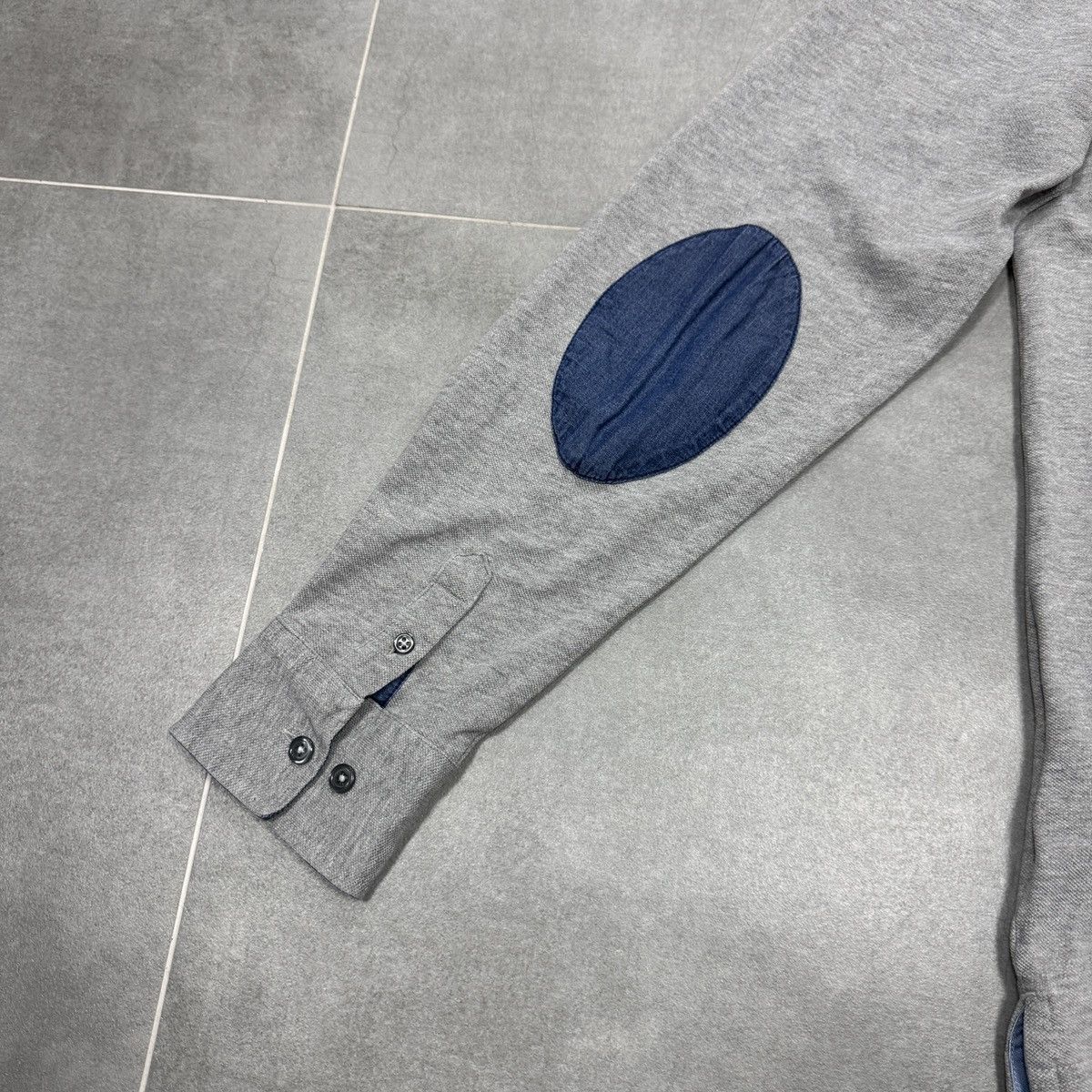 Hackett Hackett London #1 Elbow Patches Long Sleeve Rugby Polo Shirt Size US M / EU 48-50 / 2 - 17 Thumbnail