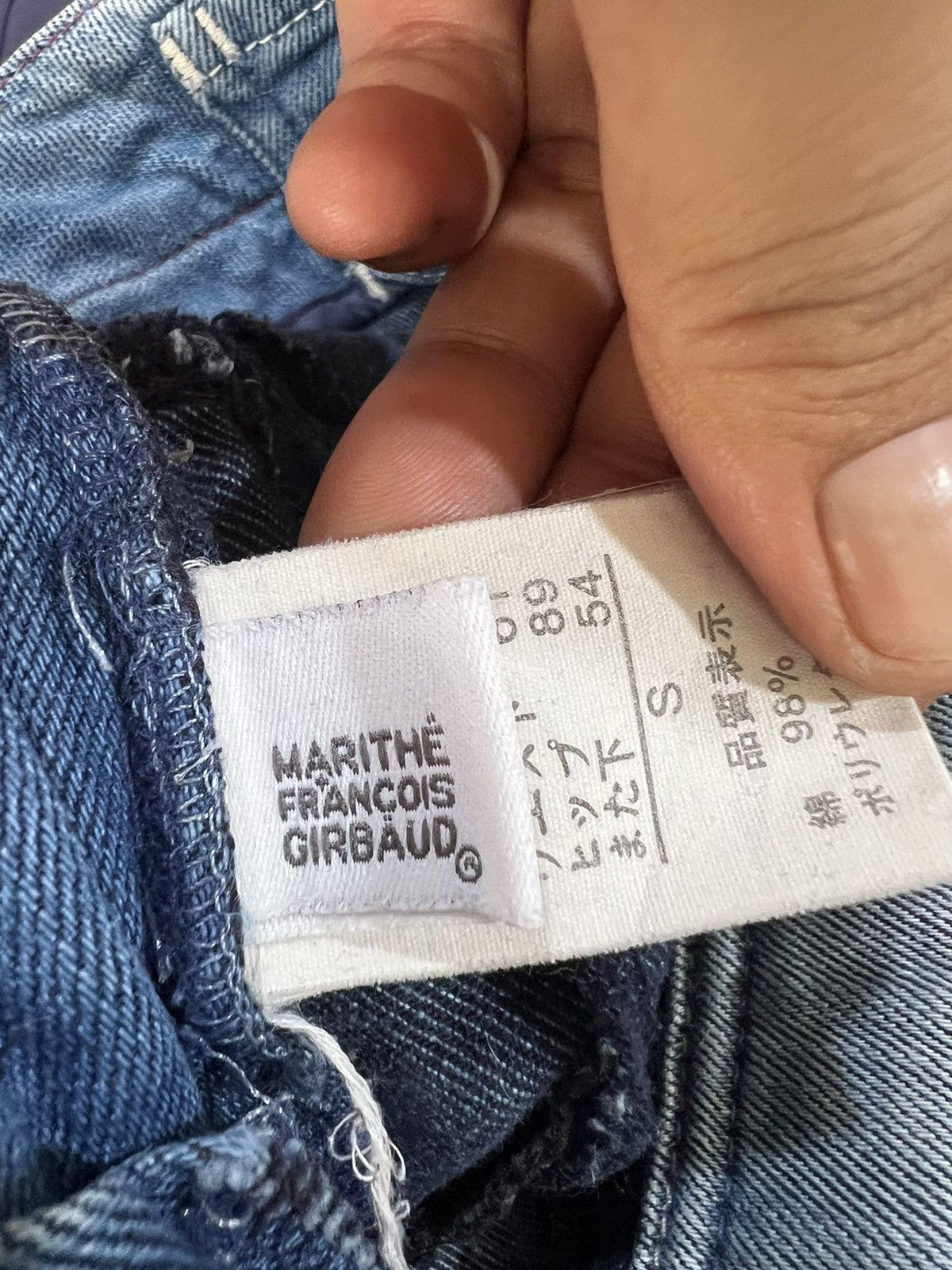 Marithe + Francois Girbaud 🔥Rare Marithe Francois Girbaud Distressed Denim Size US 30 / EU 46 - 12 Thumbnail