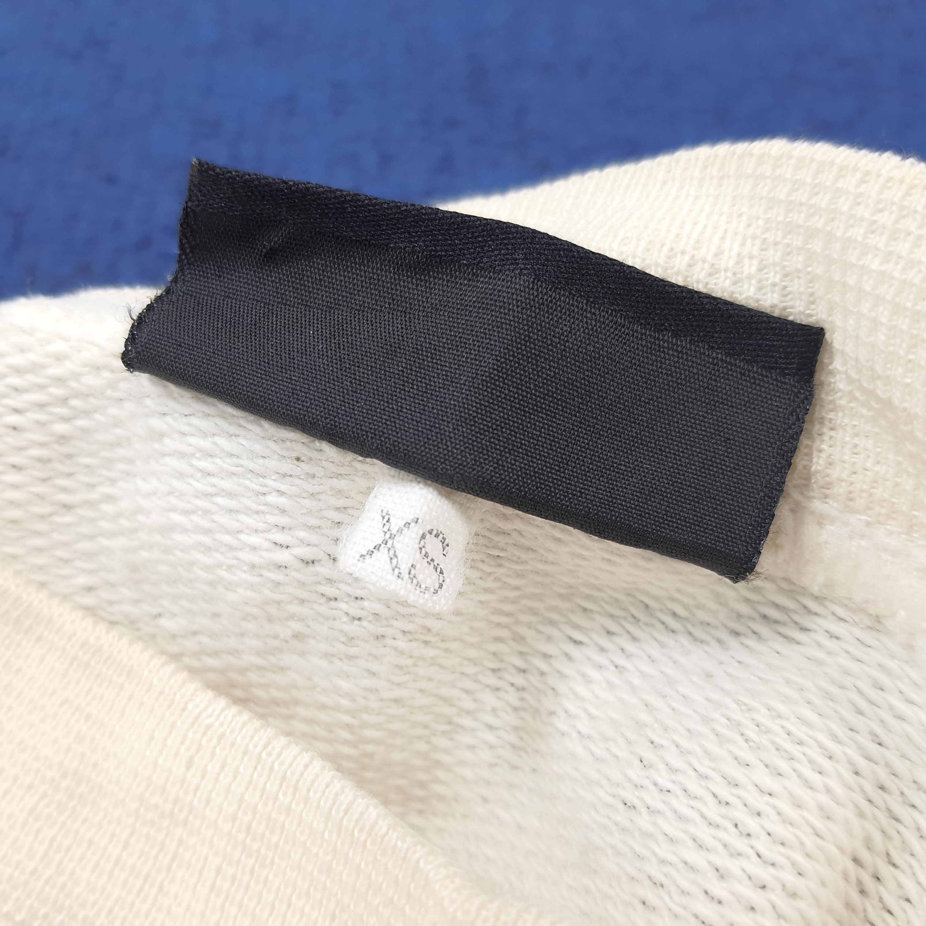 Vintage × Yves Saint Laurent Vintage Yves Saint Laurent On White Embroidery Sweatshirt Size US XS / EU 42 / 0 - 5 Thumbnail