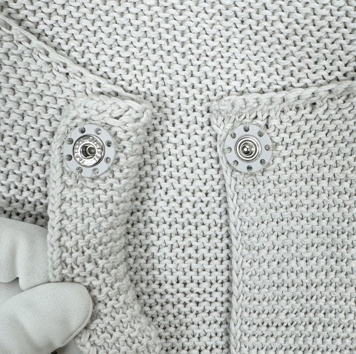 Fabiana Filippi Fabiana Filippi Knit Cotton Jacket Made In Italy size L Size L / US 10 / IT 46 - 10 Thumbnail