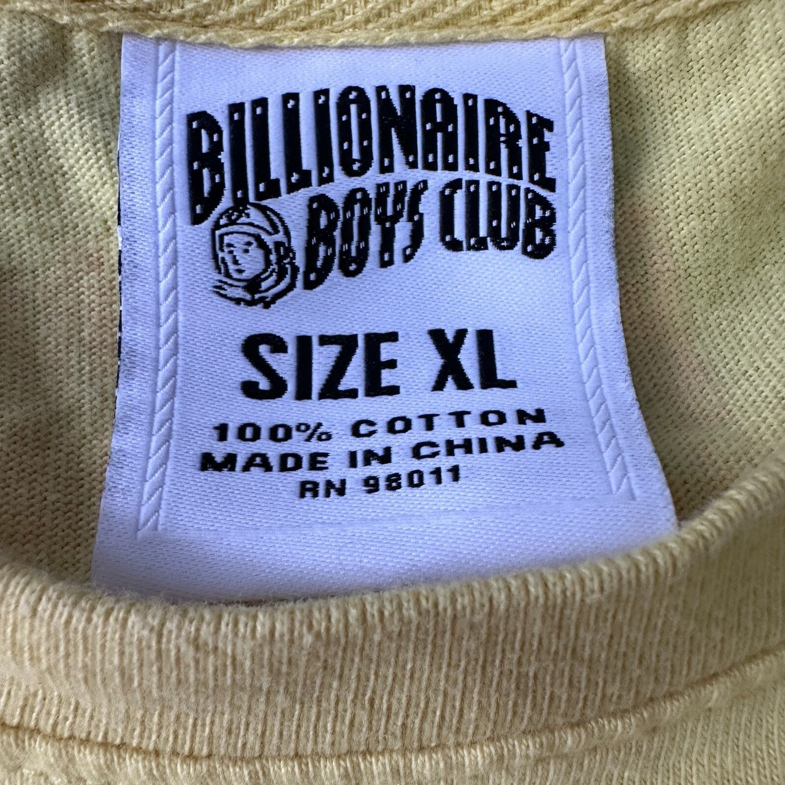Billionaire Boys Club Billionaire Boys Club Hyperspace T-Shirt Men’s XL Yellow Size US XL / EU 56 / 4 - 5 Thumbnail