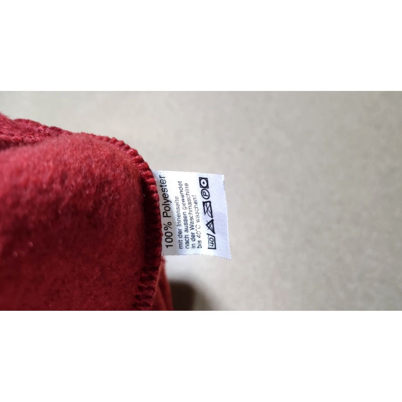 Vintage Eisbär Red Fleece Beanie Hat One Size Thermal Winter Water Resistant Quick Dry Beanie Mens Womens Unisex Adults Hat Size US M / EU 48-50 / 2 - 6 Thumbnail