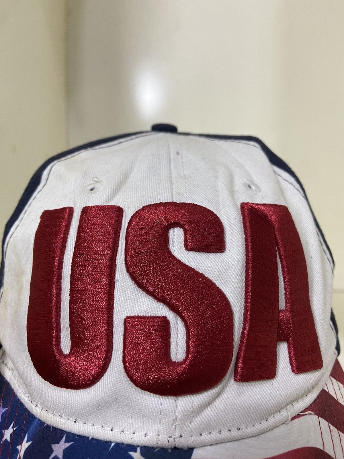 Hysteric Glamour × Japanese Brand American crown hat embroidered USA flag Big logo Size ONE SIZE - 6 Thumbnail