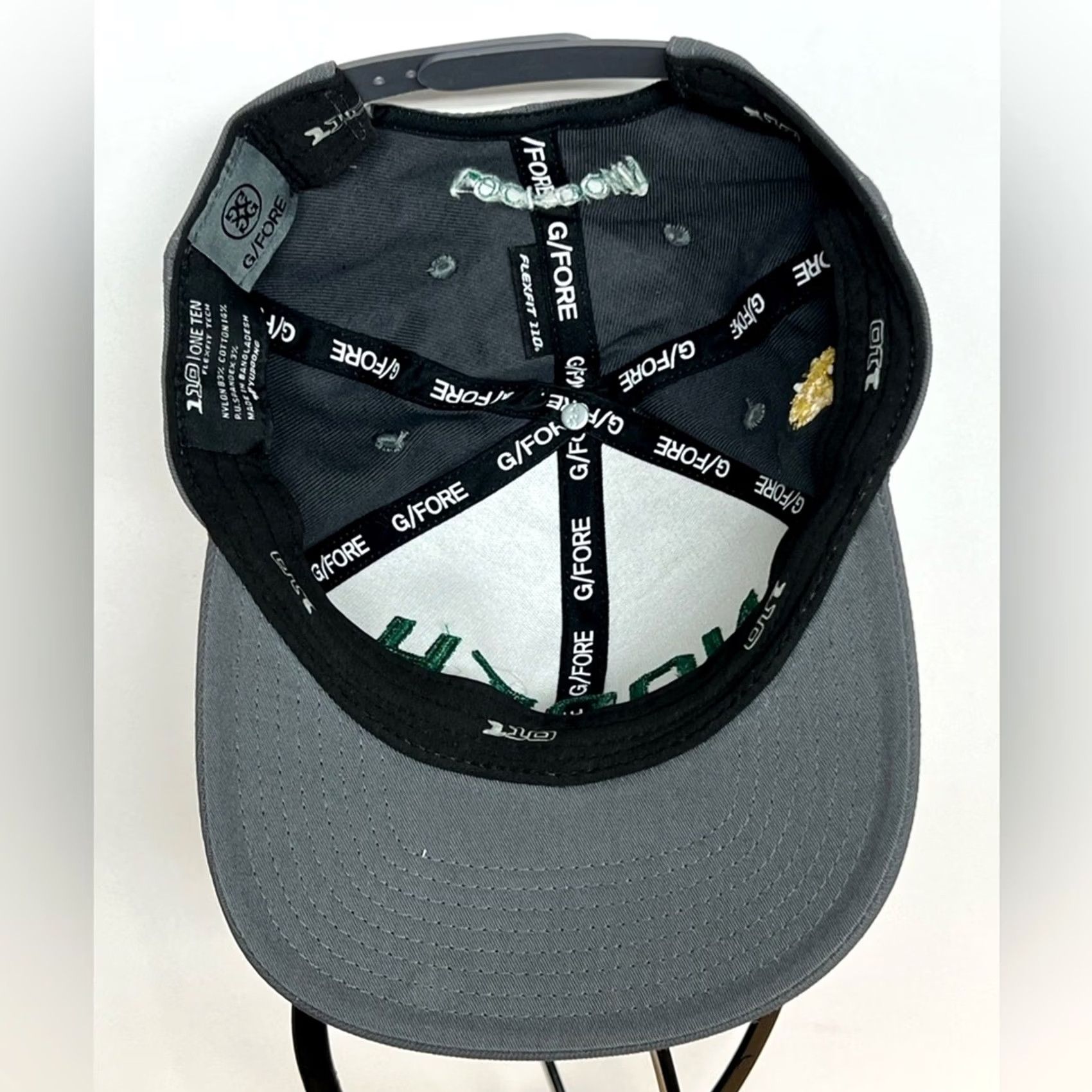 G/FORE G/Fore Golf Cap Hat SnapBack Limited Edition Gray NORTH Lockdown Men One Size Baseball Cap Size ONE SIZE - 6 Thumbnail