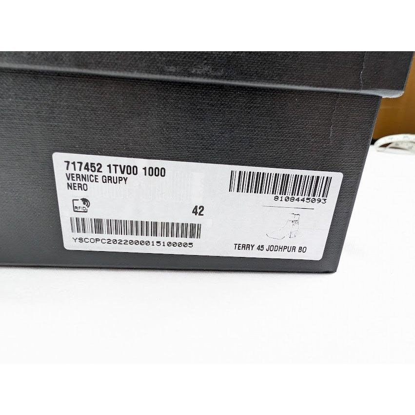 Saint Laurent Paris o1rshd1 Terry 45 Jodhpur Boots in Nero Size US 9 / EU 42 - 24 Thumbnail