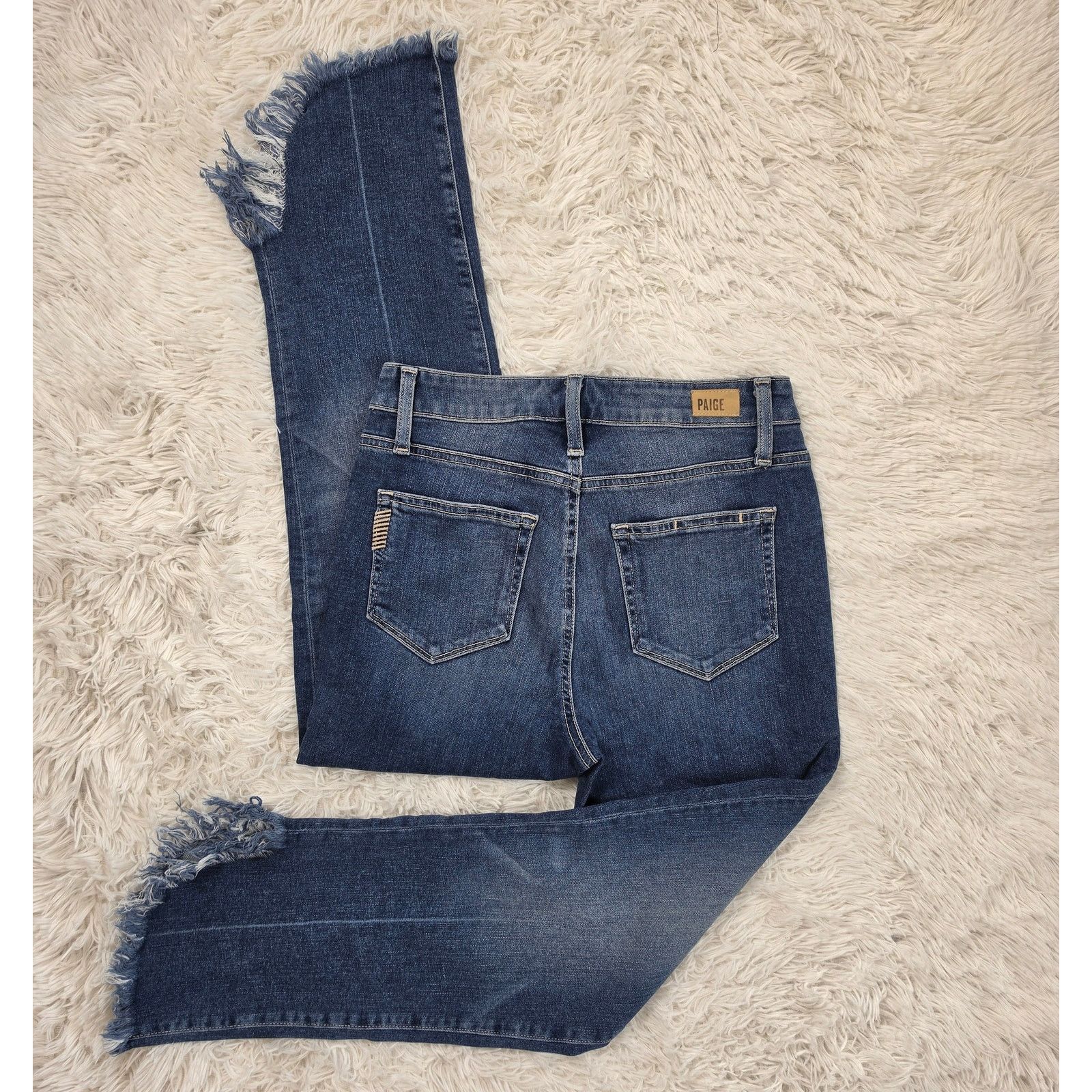 Paige Paige Hoxton Straight Crop Jeans 26 / 2 Size 26" / US 2 / IT 38 - 7 Thumbnail