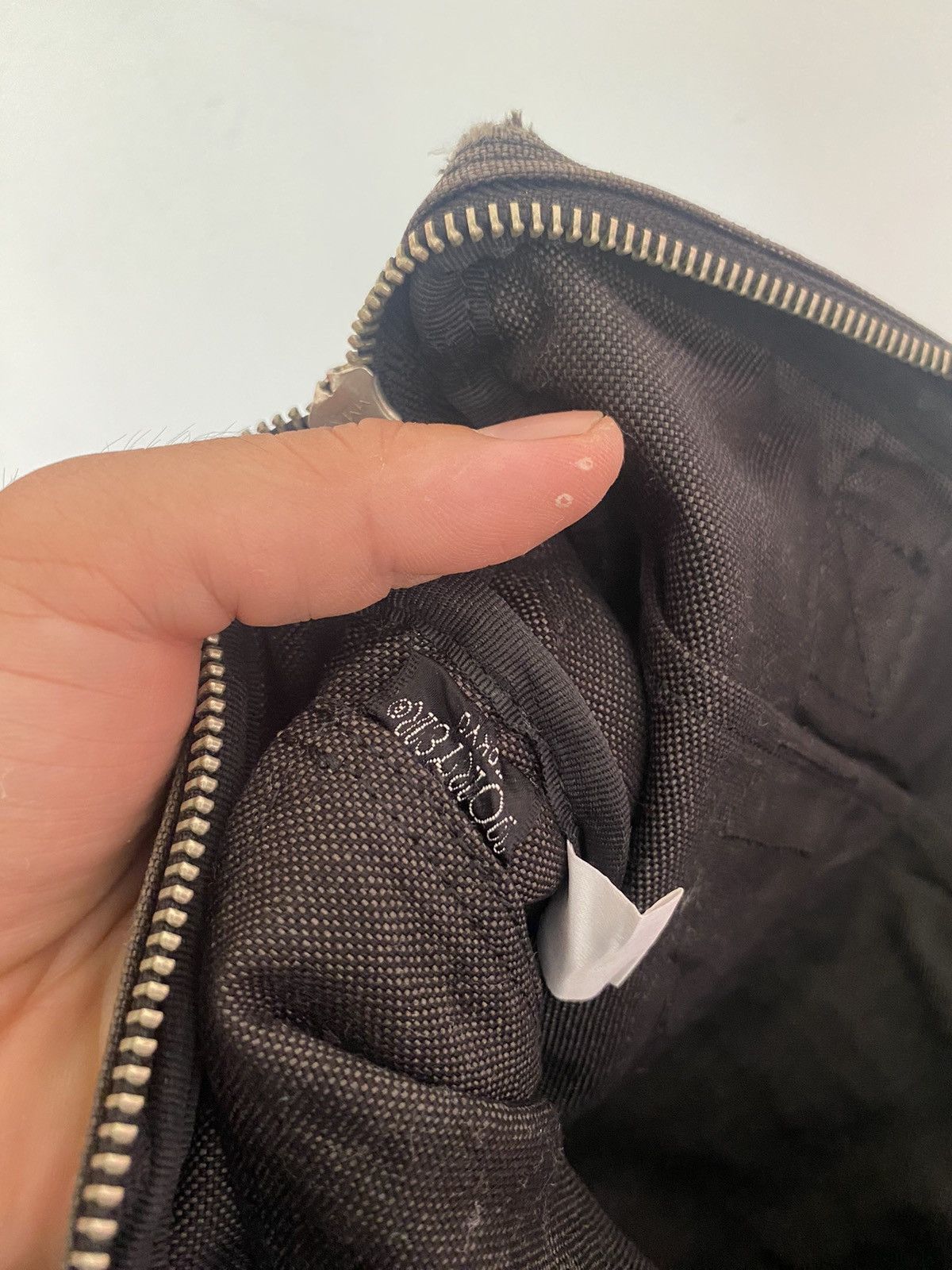 Japanese Brand × Porter BAG PORTER BY YOSHIDA KABAN BLACK IN COTTON MESSENGER BAG Size ONE SIZE - 5 Thumbnail