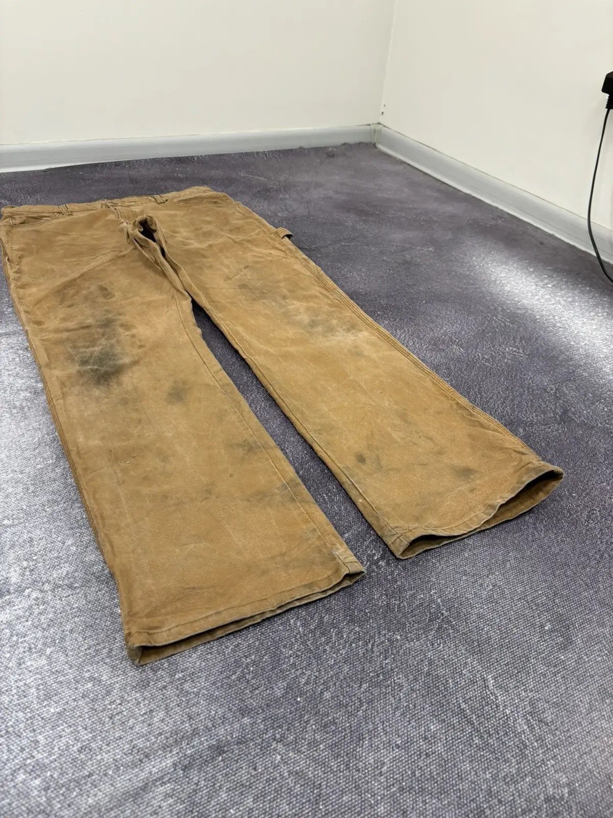Dickies × Vintage Vintage Dickies USA Distressed Work Hype Baggy Pants Size US 34 / EU 50 - 7 Thumbnail