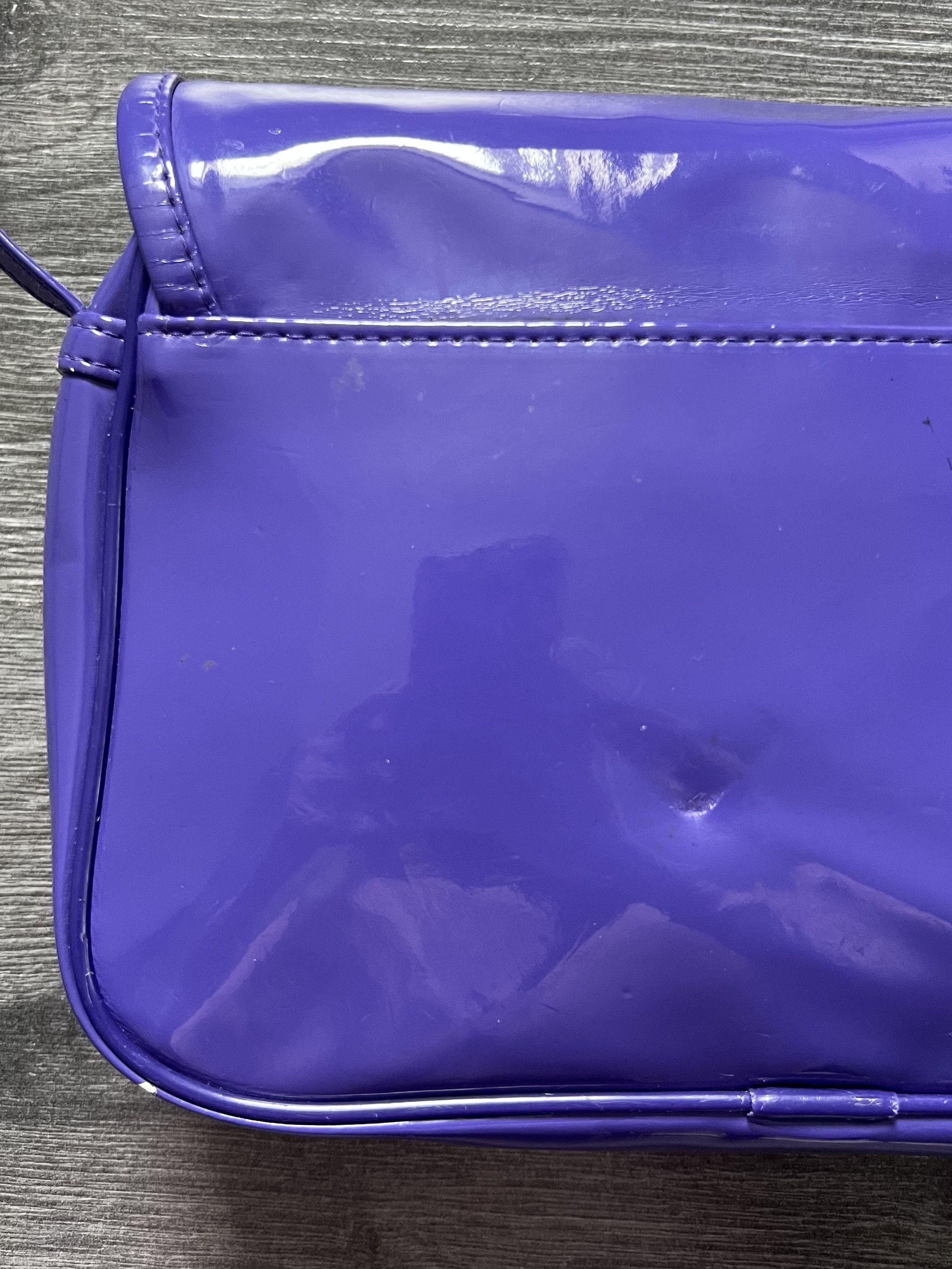 Adidas Adidas Originals Patent Purple Shoulder Bag Size ONE SIZE - 14 Thumbnail
