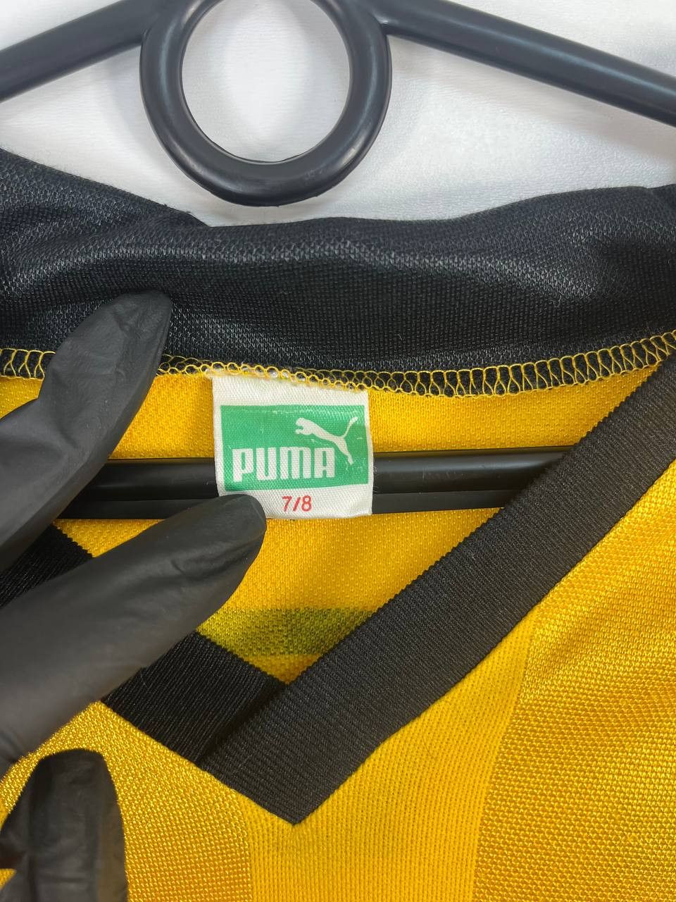 Puma Young Boys 1990s Home Shirt Opel Puma Long Sleeve FootballXL Size US XL / EU 56 / 4 - 4 Thumbnail