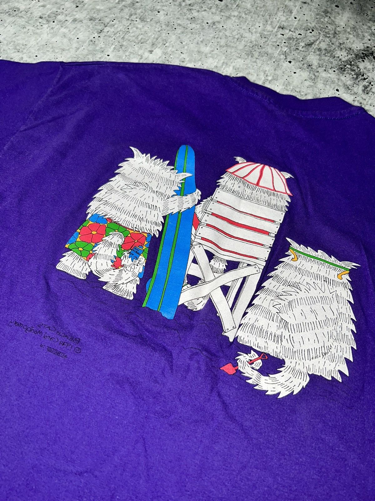 Vintage Crazy Vintage 1994 Funny Graphic Tee Size US XL / EU 56 / 4 - 7 Thumbnail