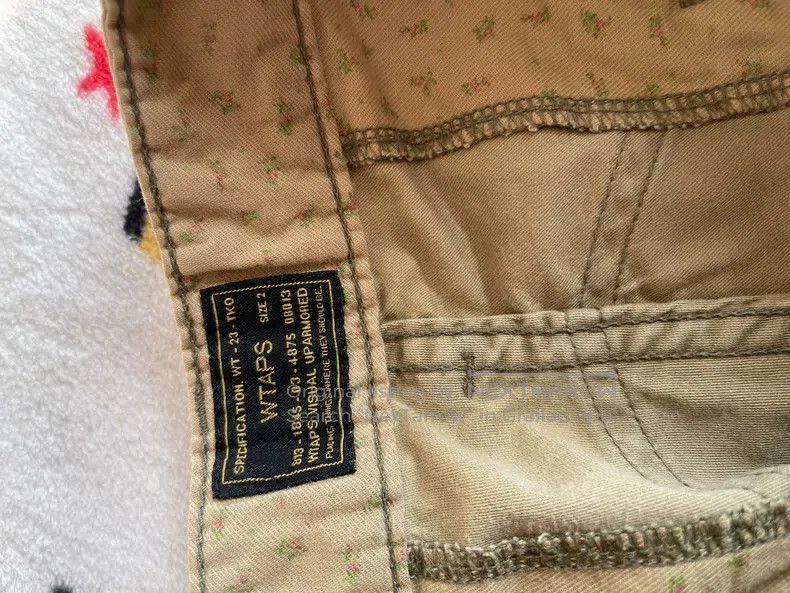 Wtaps Wtaps size 2 Beige floral work pants Size US 40 / EU 56 - 2 Thumbnail