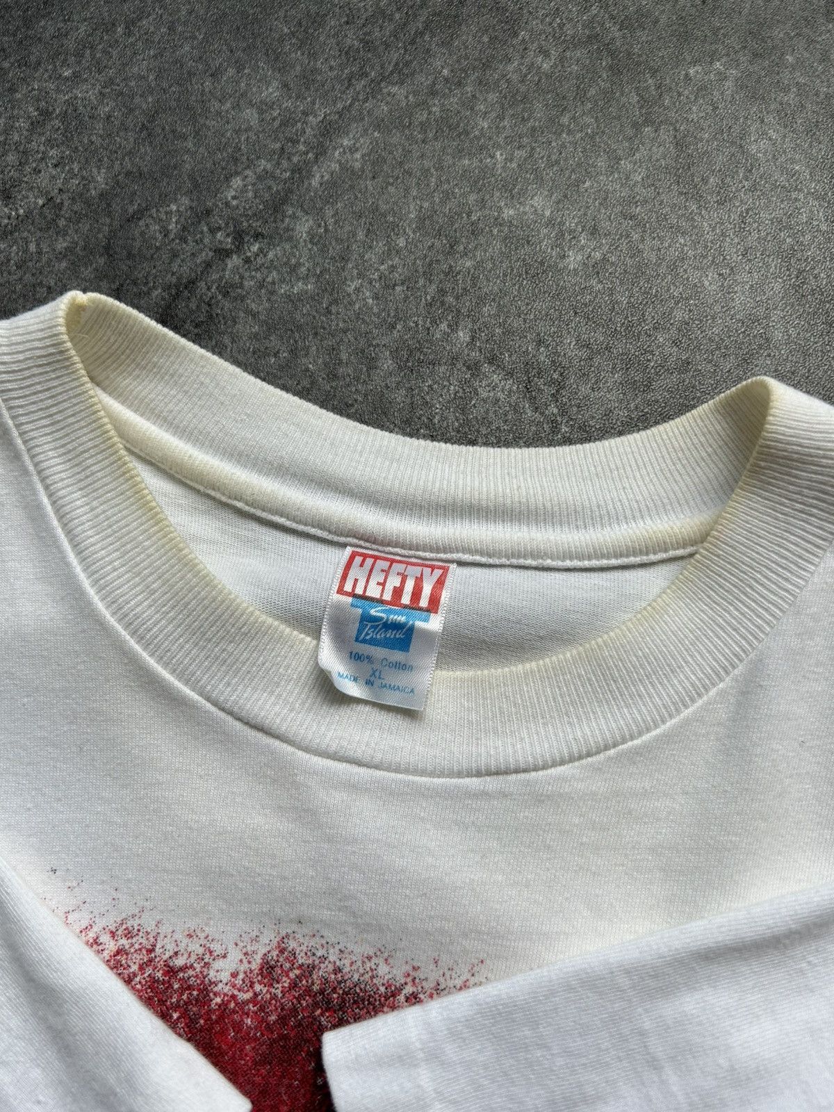 Vintage Vintage 1990s Bob Marley Tuffgong Reggae Single Stitch Tee Size US XL / EU 56 / 4 - 6 Thumbnail