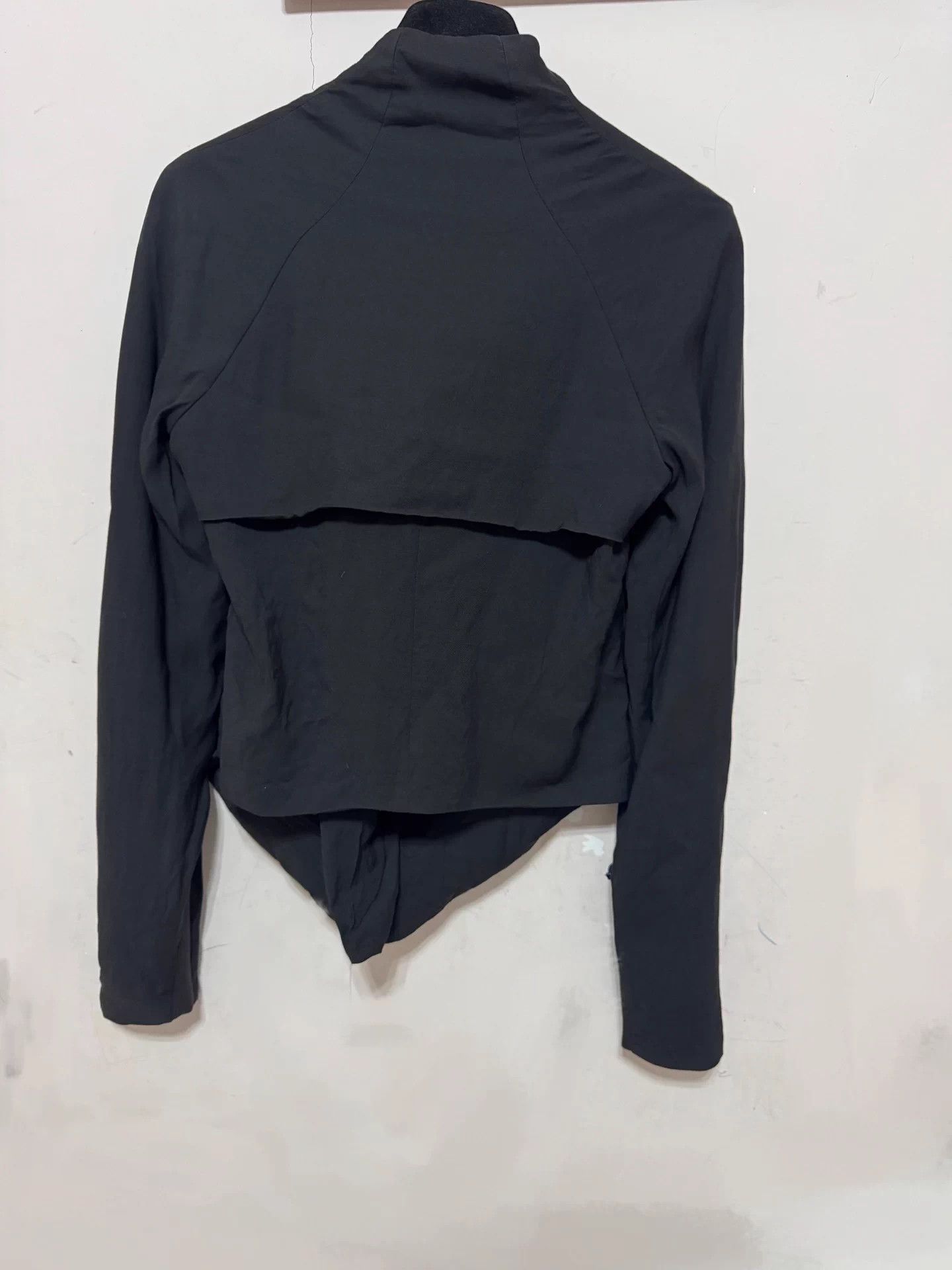 Helmut Lang Helmut Lang 00s Slim Draped Collar Asym S Jacket Size S / US 4 / IT 40 - 2 Thumbnail